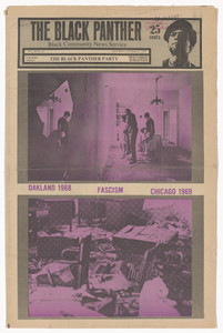 The Black Panther Newspaper, vol. 3, no. 25 (Oakland 1968, Fascism, Chicago 1969)