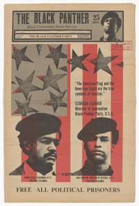 The Black Panther Newspaper, vol. 4, no. 7 (American Flag: Symbol of Fascism)