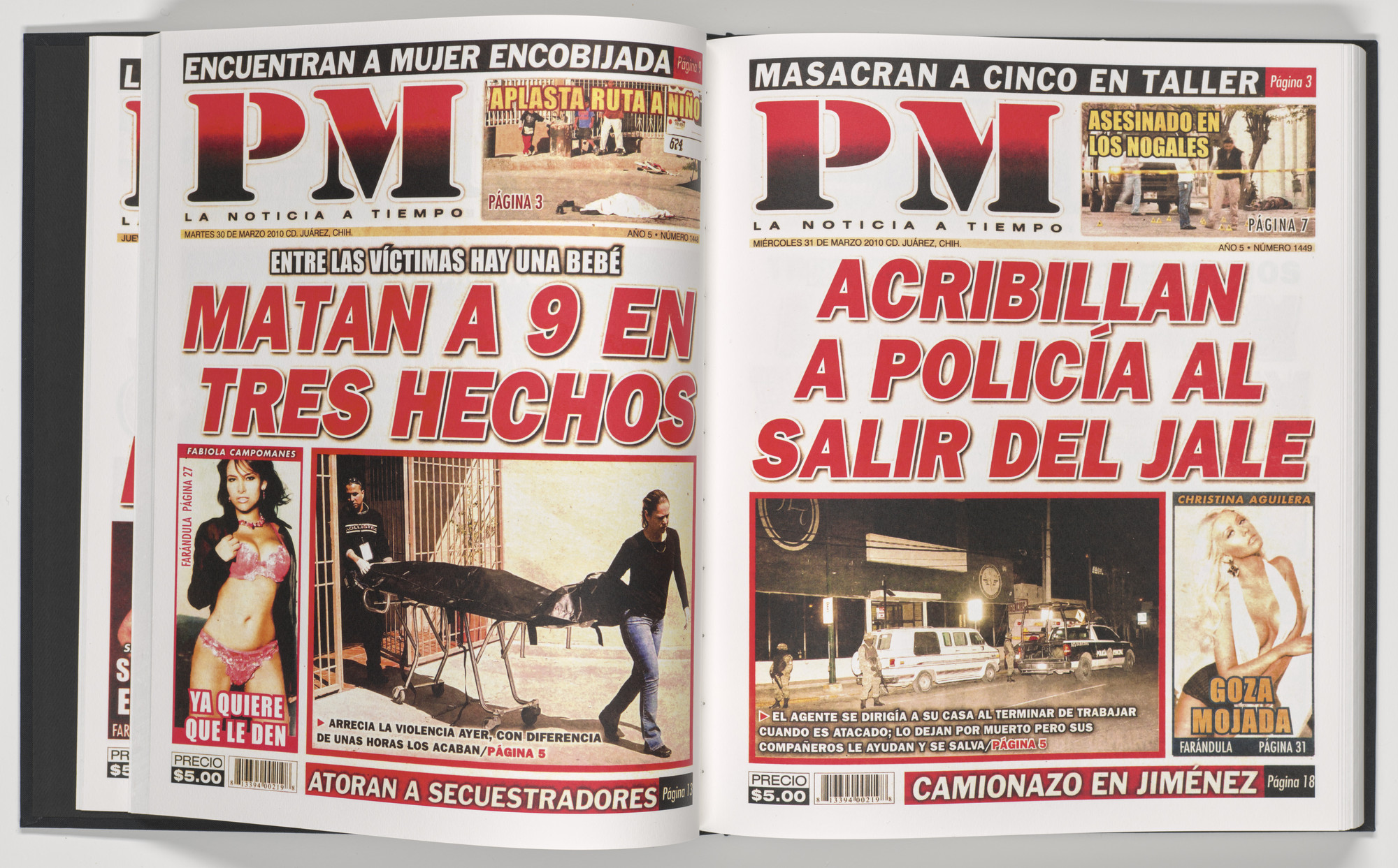 Teresa Margolles. PM. 2012