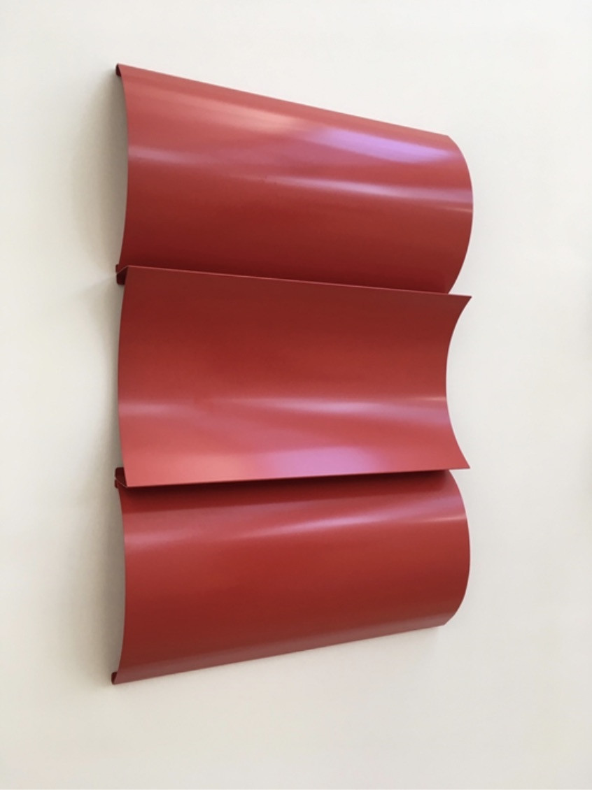 Charlotte Posenenske. Series B Relief (Red Prototype). 1967