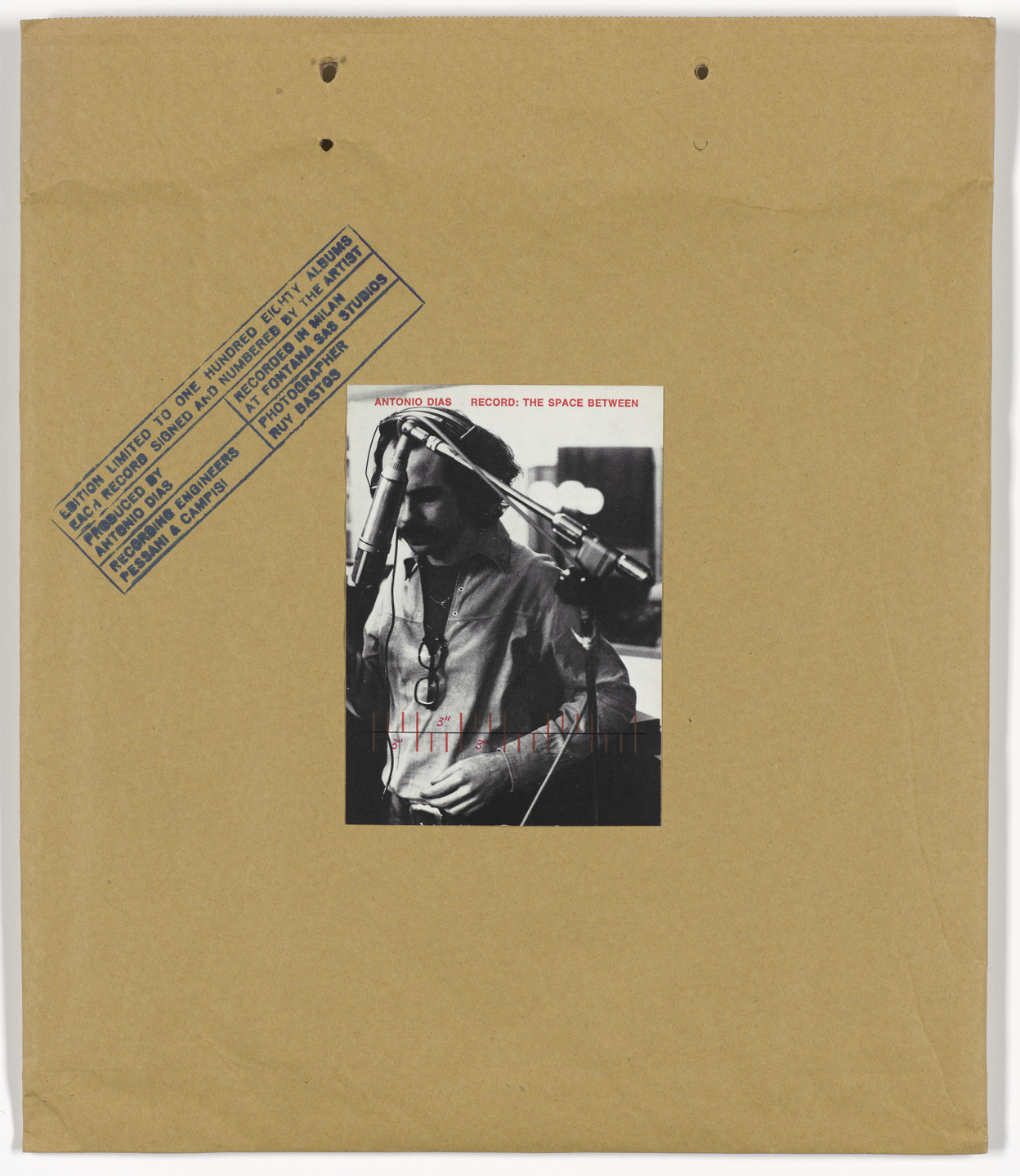 Antonio Dias. The Space Between. 1971