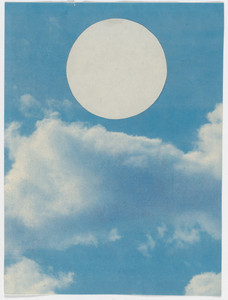 Untitled (White Circle Collage)
