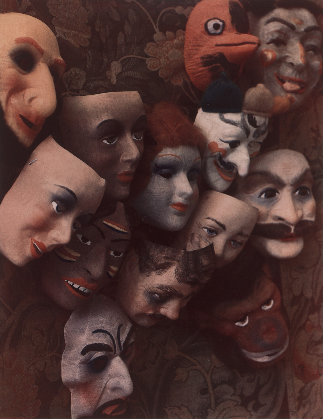 Marie Cosindas. Masks, Boston. 1966