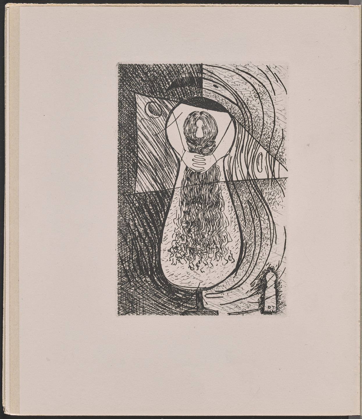 Dorothea Tanning. Plate from Le Surréalisme en 1947. 1947
