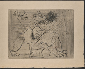 Plate (folio 42) from Hommage à Roger Lacourière