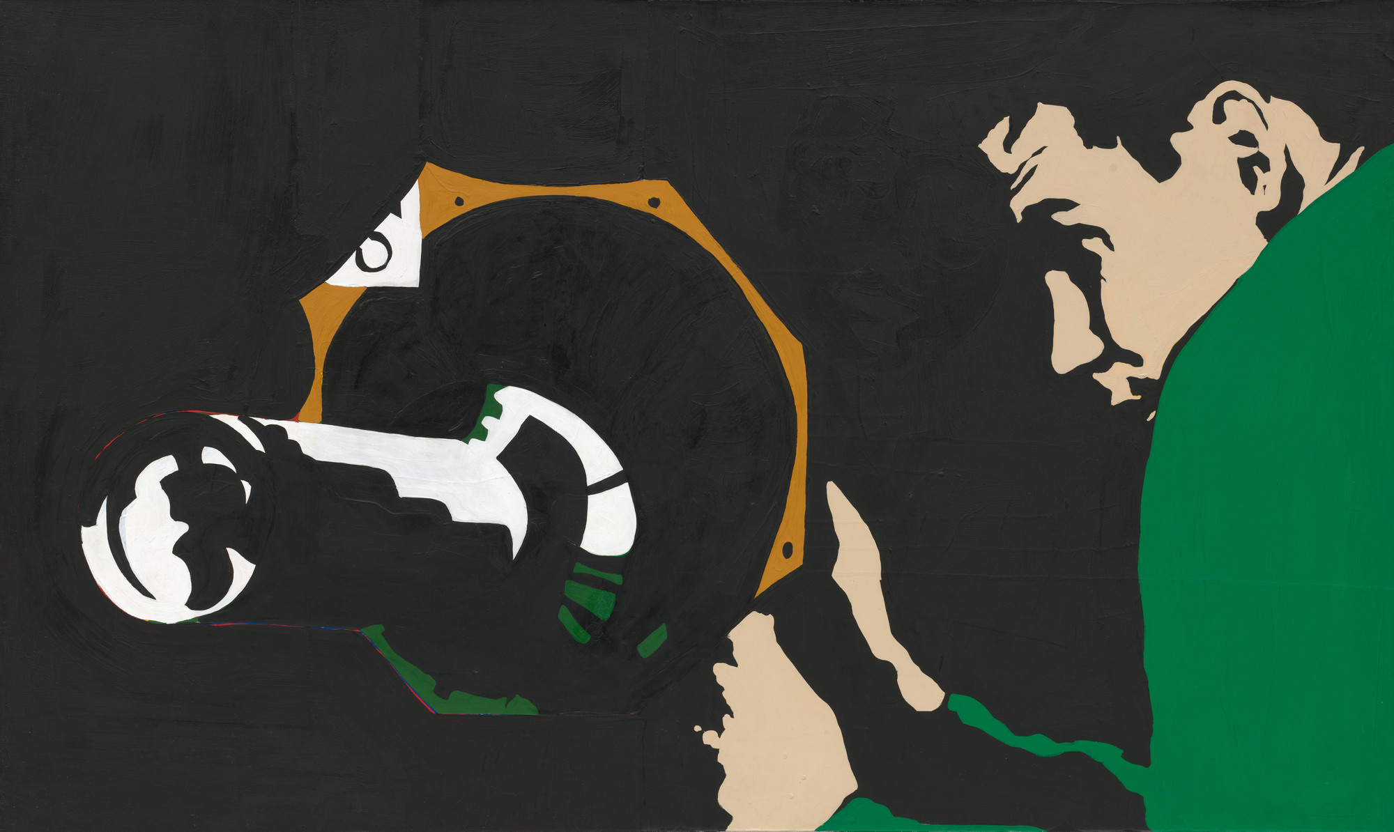 Rosalyn Drexler. Hold your Fire (Men and Machines). 1966