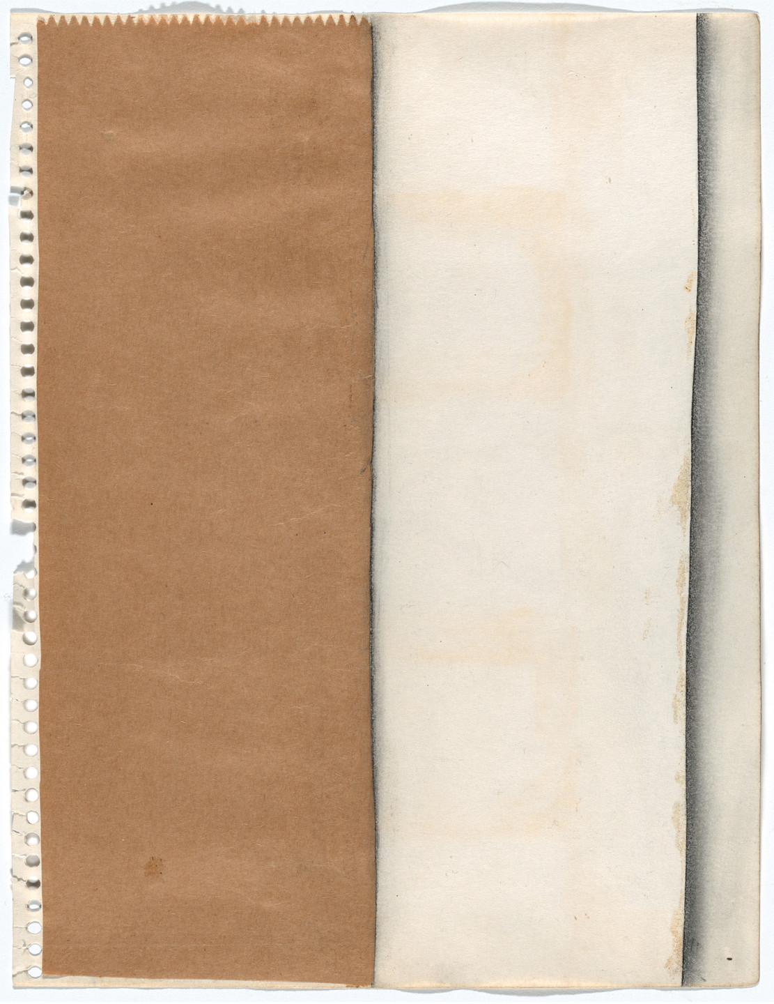 Adrian Piper. Drawings about Paper and Writings about Words #46. 1967