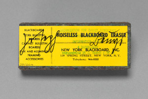 Noiseless Blackboard Eraser