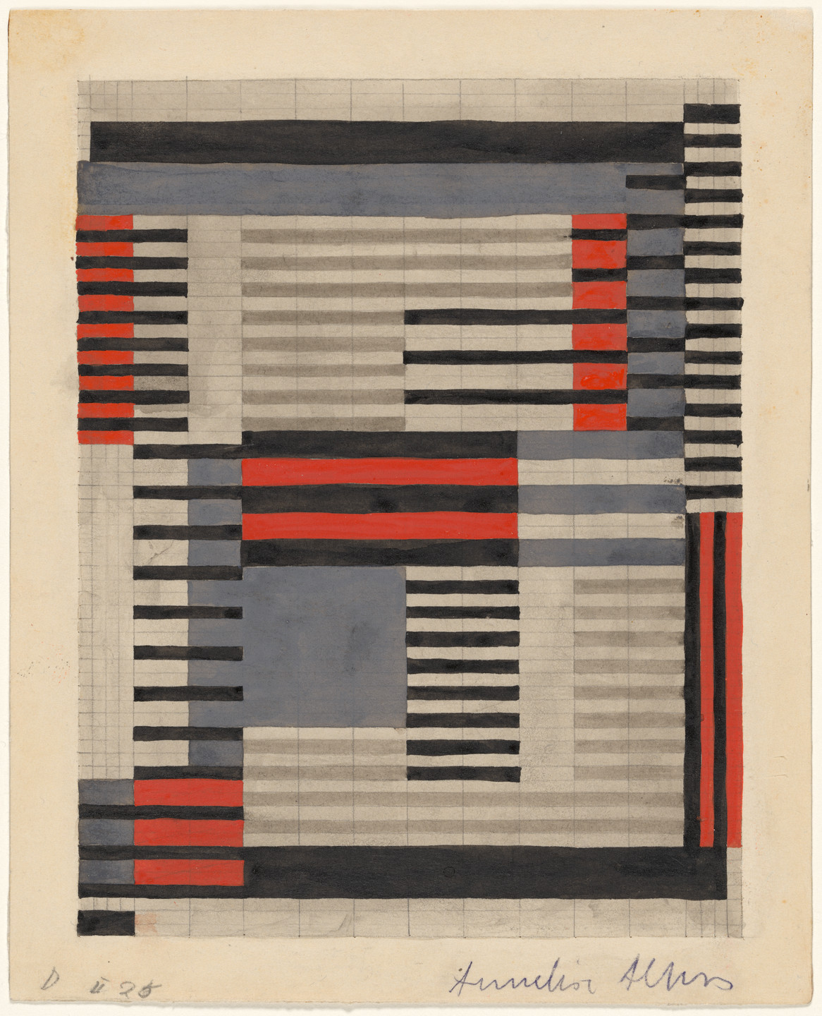Anni Albers. Design for Smyrna Rug. 1925