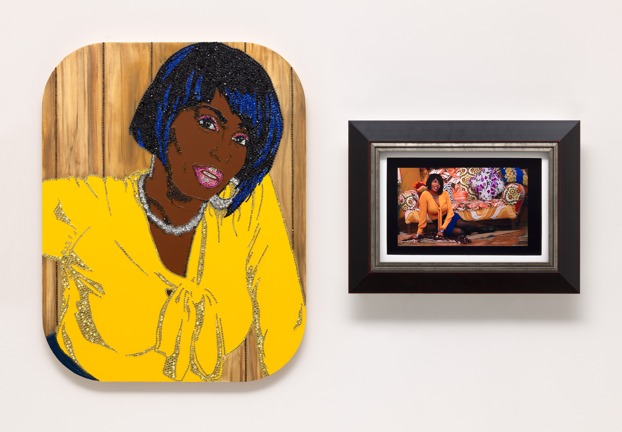 Mickalene Thomas. Ain't I A Woman (Keri). 2009