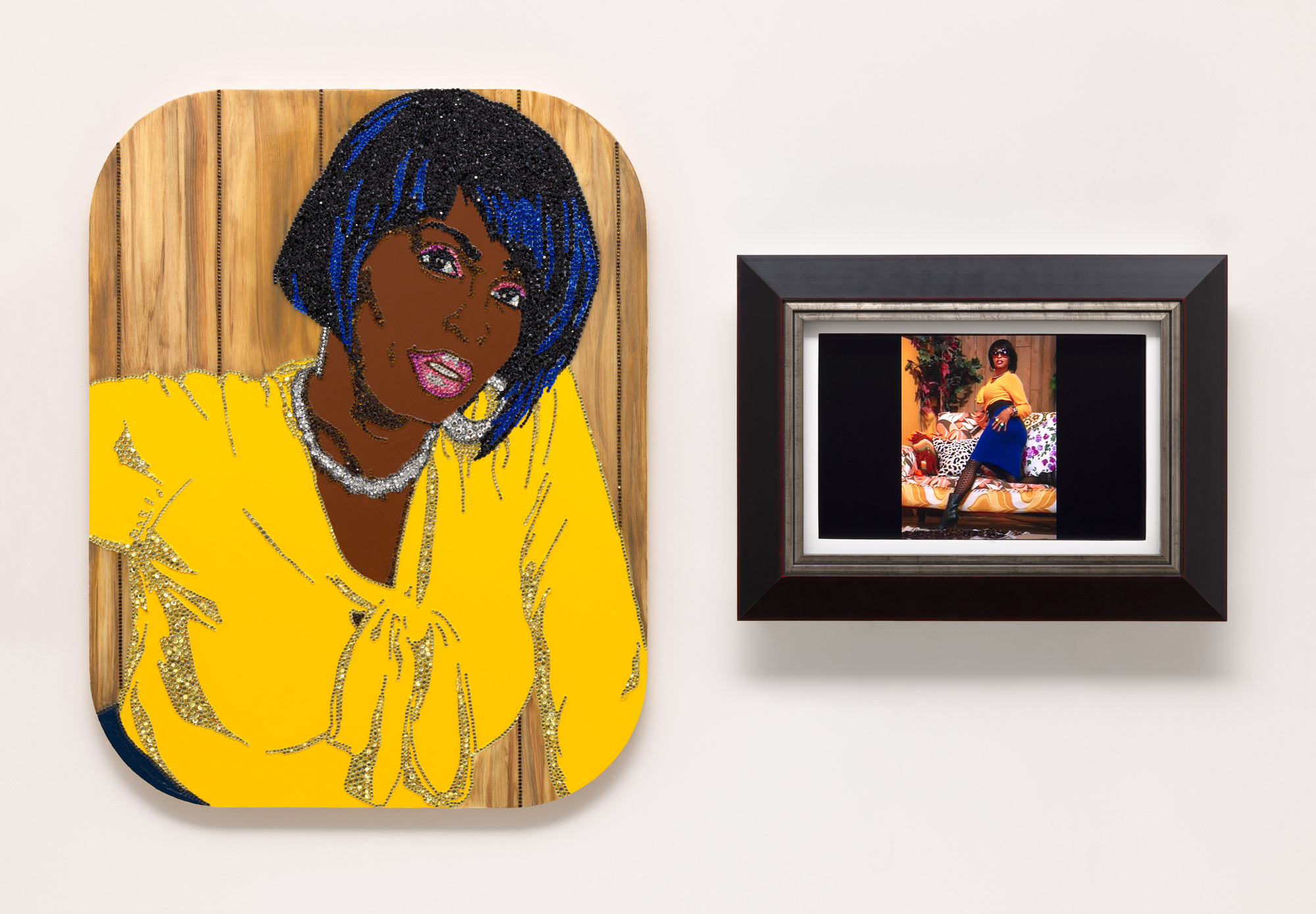 Mickalene Thomas. Ain't I A Woman (Keri). 2009