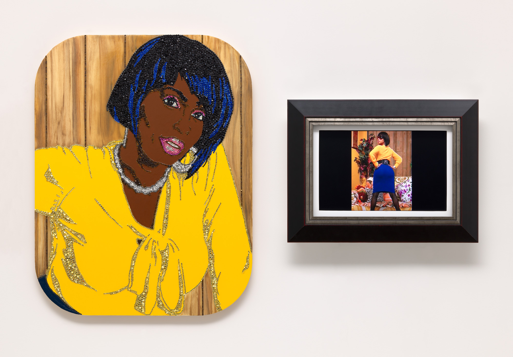 Mickalene Thomas. Ain&#39;t I A Woman (Keri). 2009