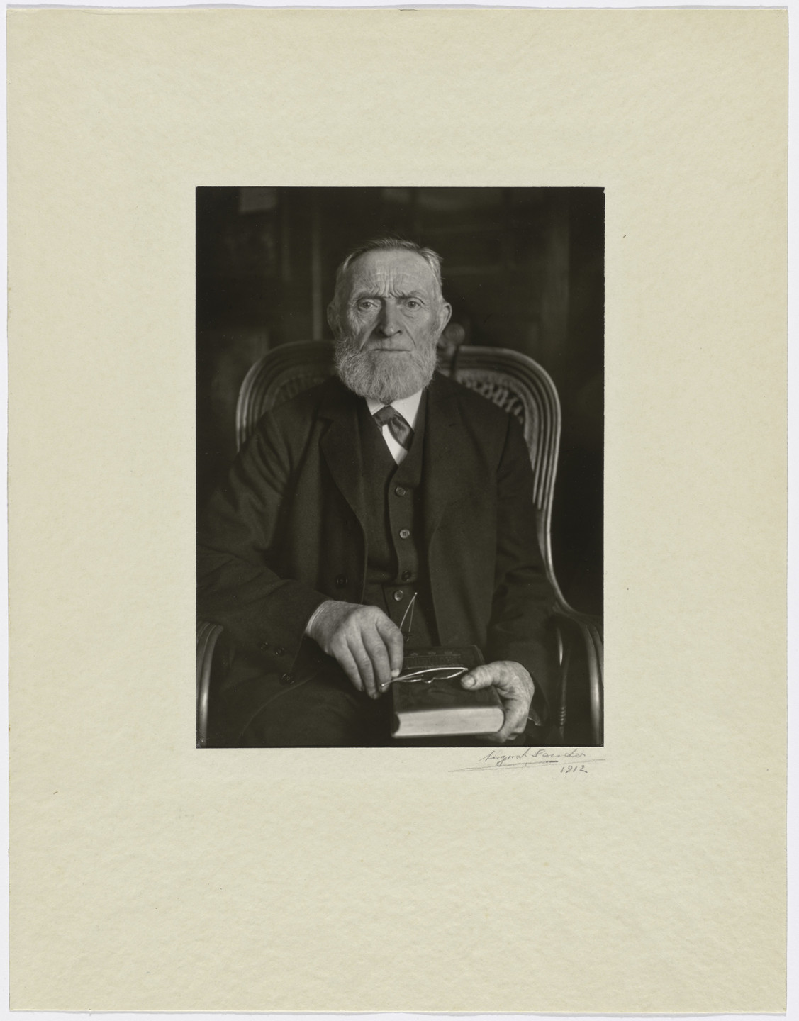 August Sander. The Fighter or Revolutionary. 1912