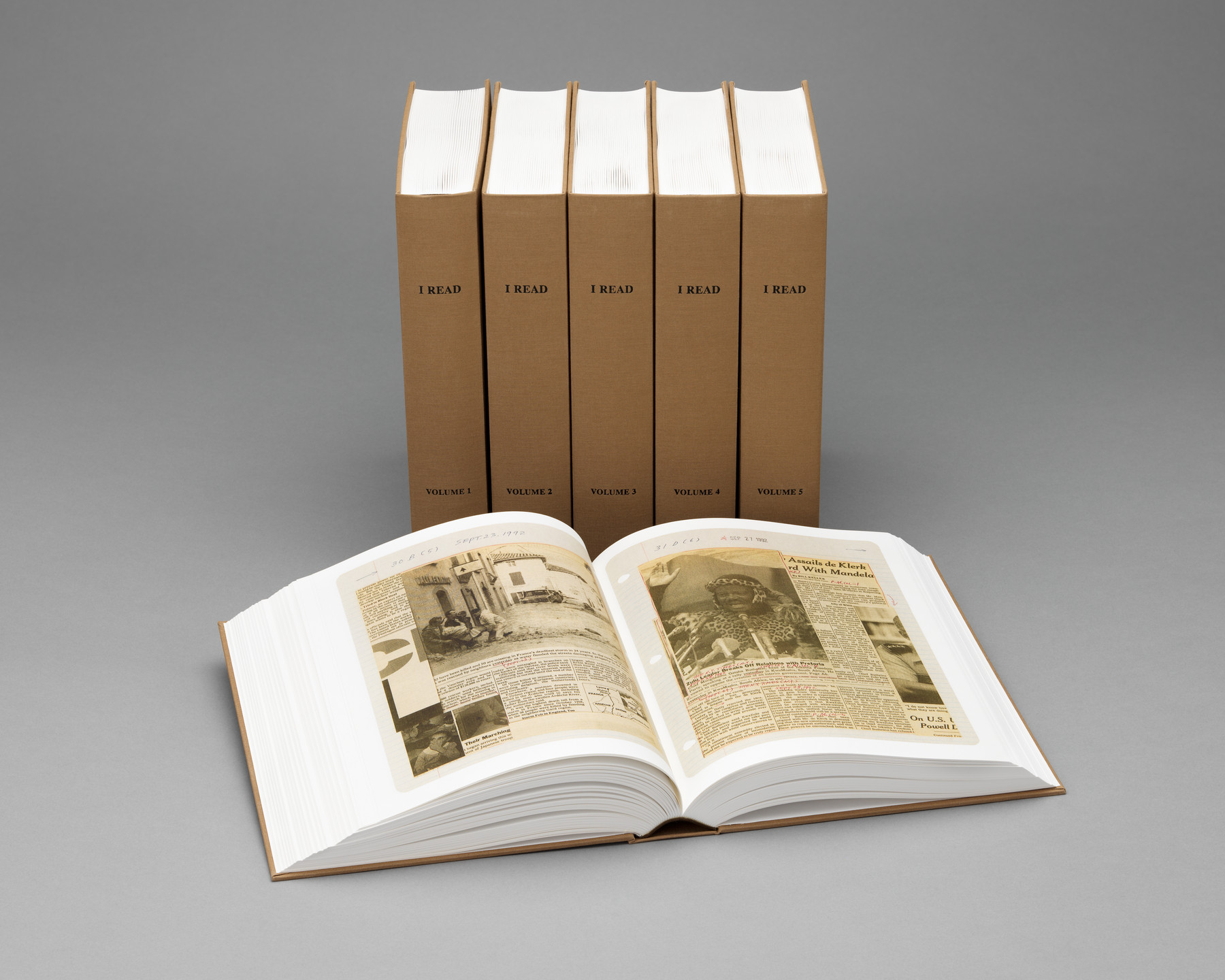 On Kawara. I READ. 2017