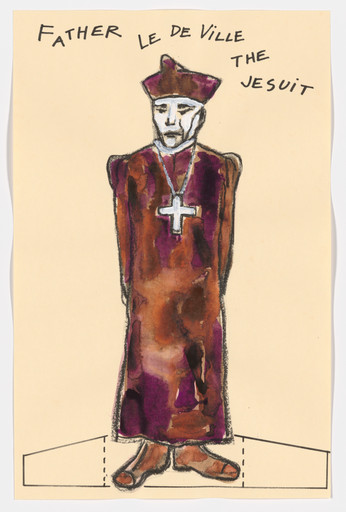 Jaune Quick-to-See Smith. Paper Dolls for a Post-Columbian World. 1991