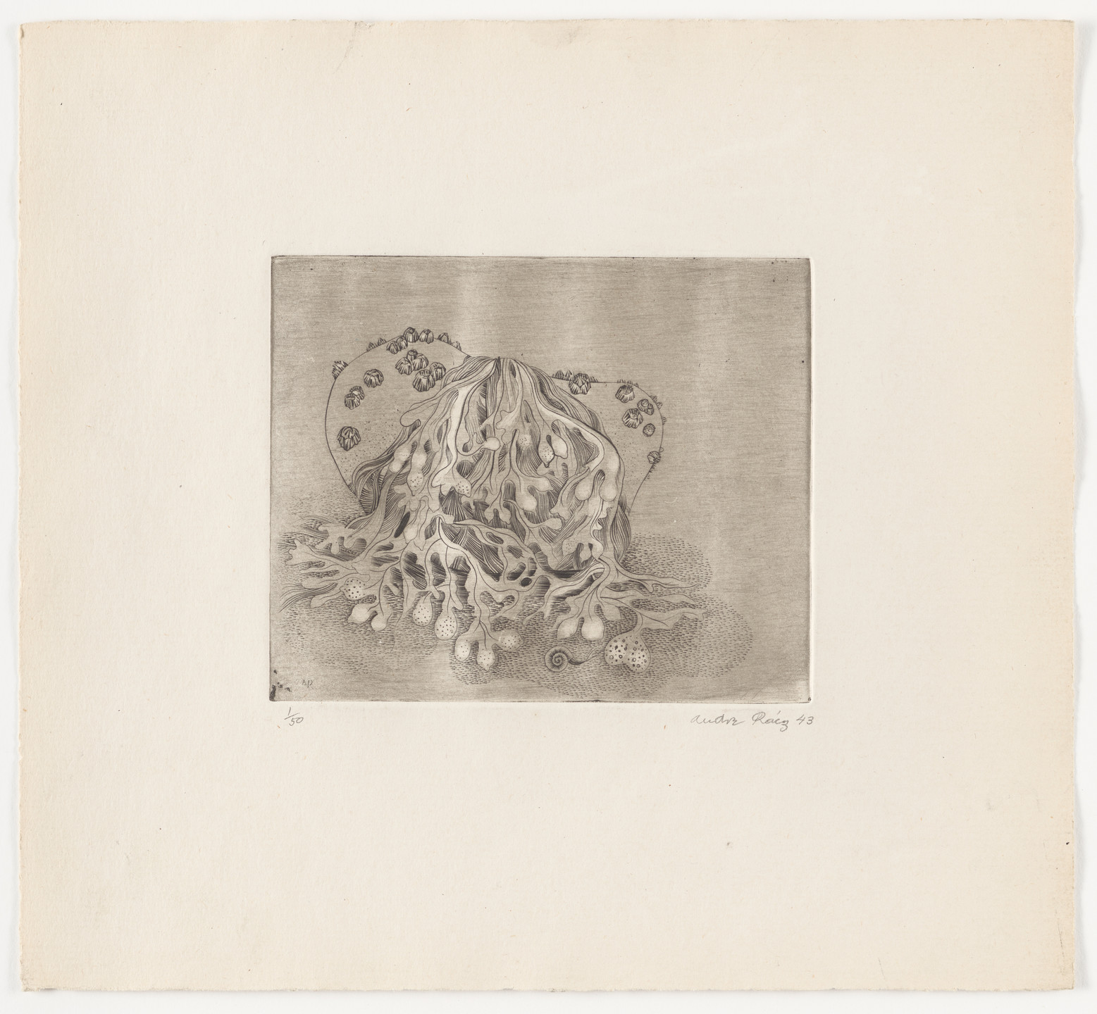 André Racz. Untitled from The Flowering Rock. 1943