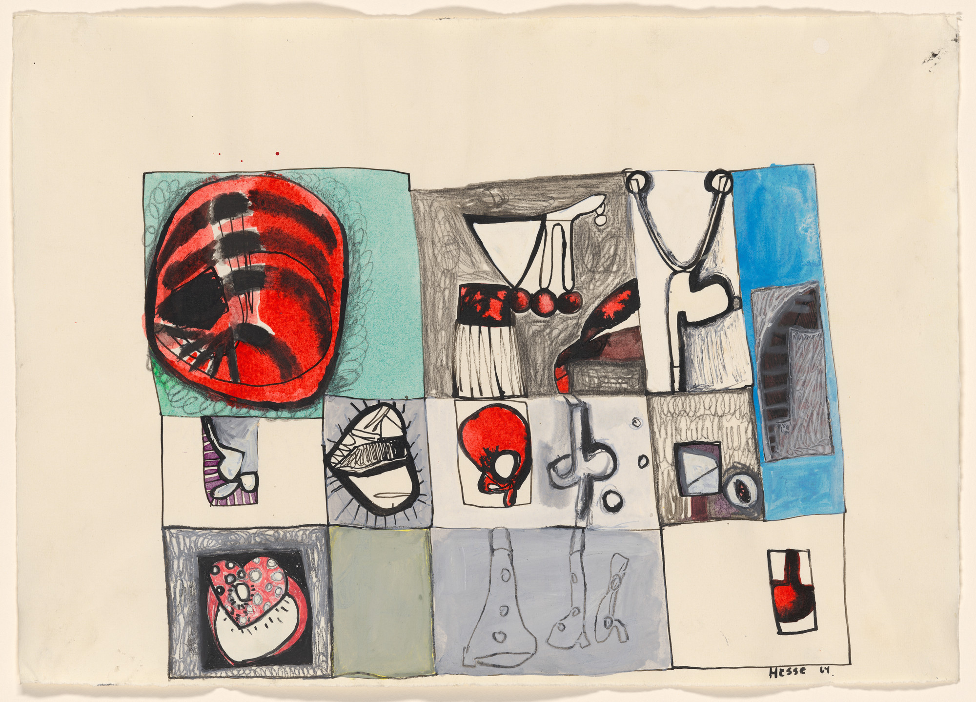 Eva Hesse. No title. 1964