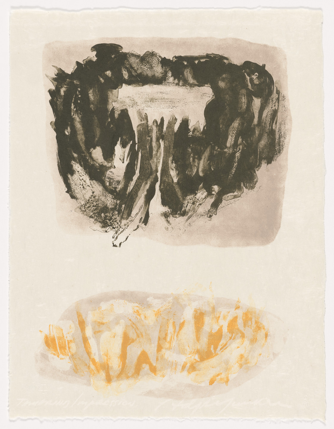 Adja Yunkers. Plates for the unpublished book Salt. 1960