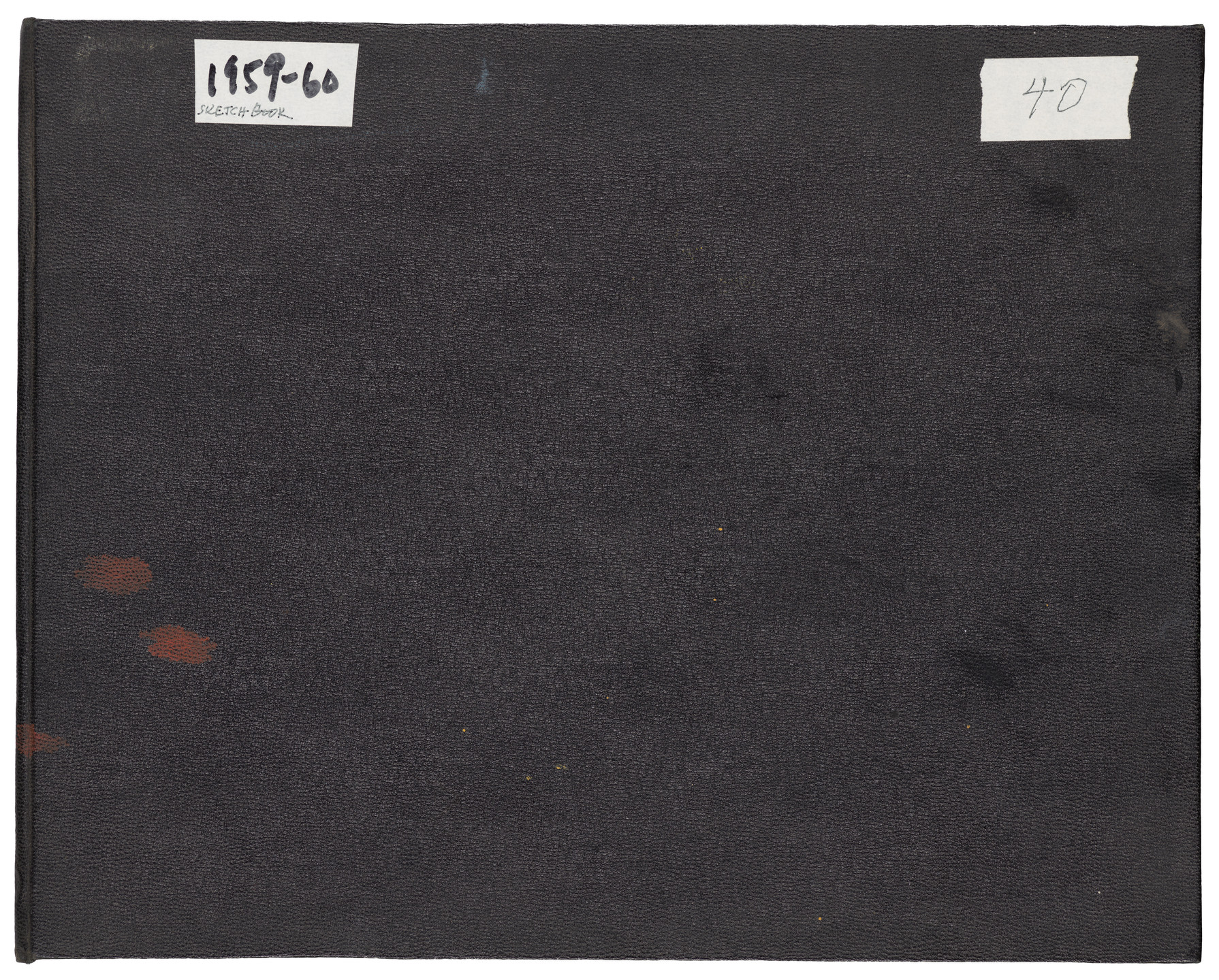 Ellsworth Kelly. Sketchbook #40, New York City. 1959-60