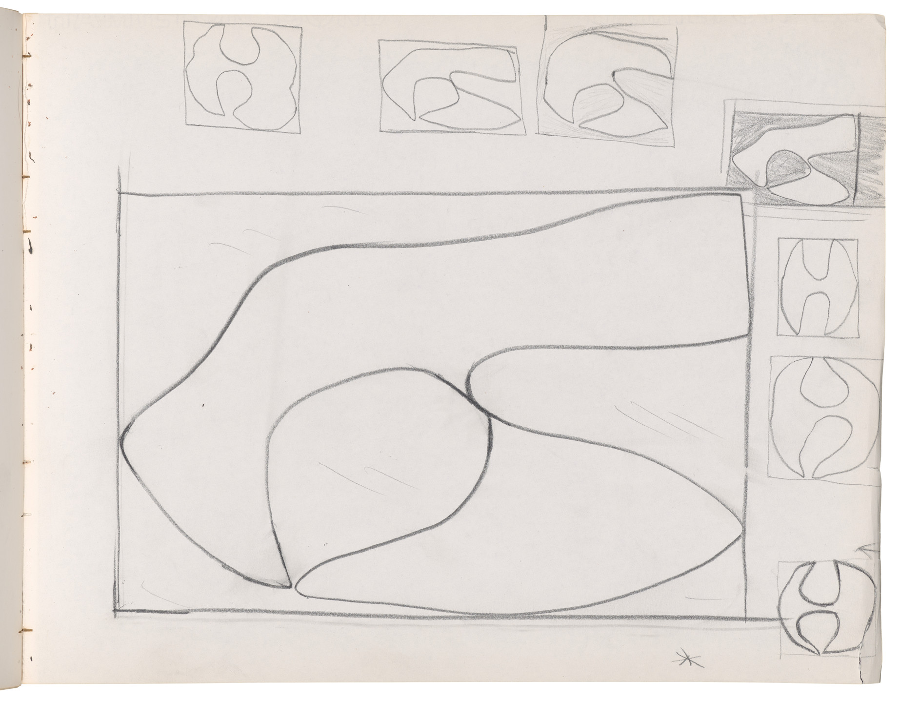 Ellsworth Kelly. Sketchbook #40, New York City. 1959-60