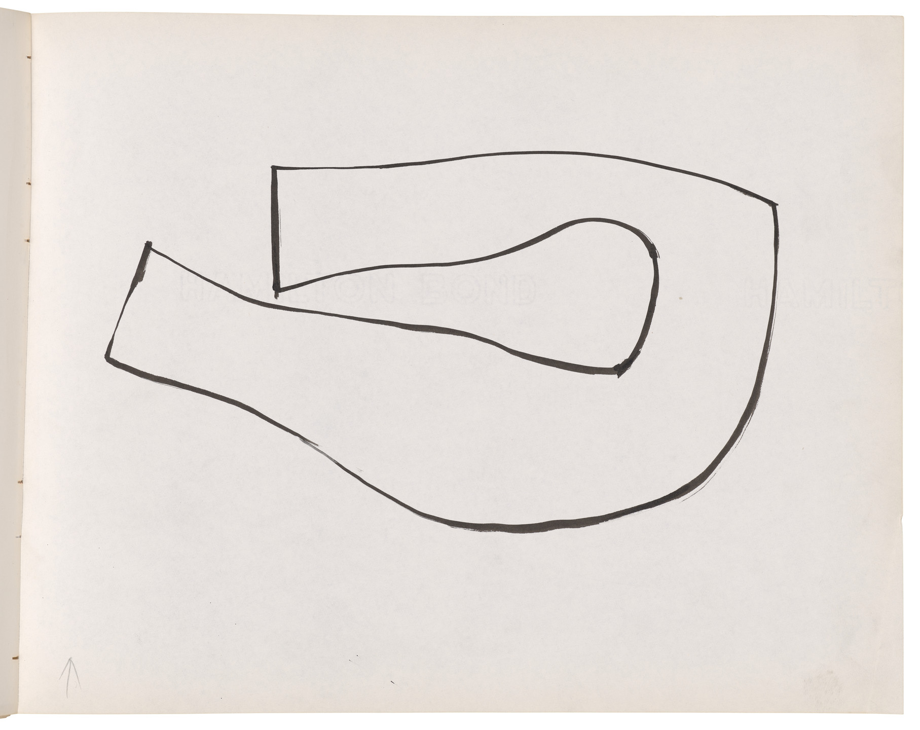 Ellsworth Kelly. Sketchbook #40, New York City. 1959-60