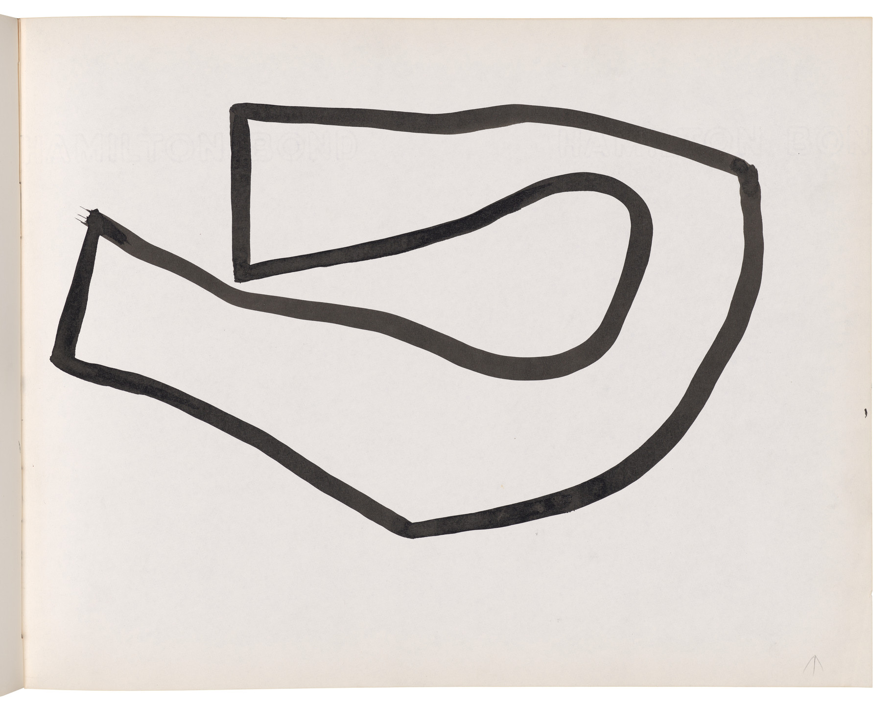 Ellsworth Kelly. Sketchbook #40, New York City. 1959-60