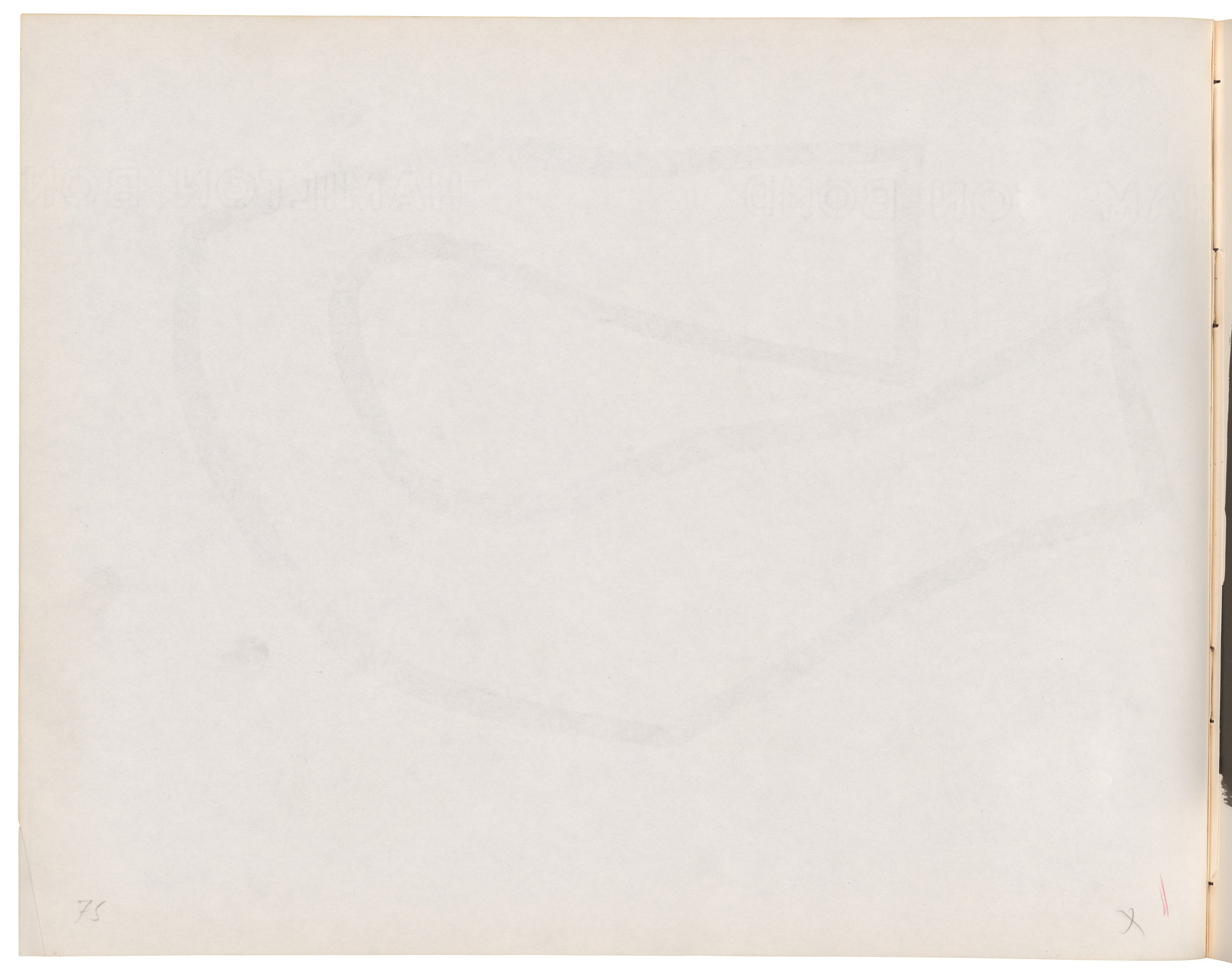 Ellsworth Kelly. Sketchbook #40, New York City. 1959-60