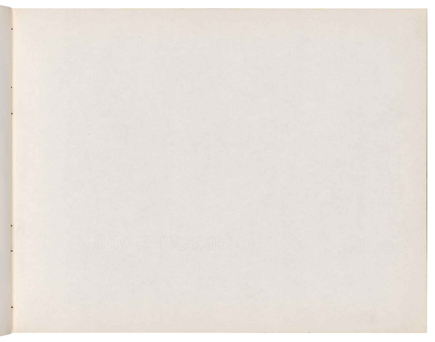 Ellsworth Kelly. Sketchbook #40, New York City. 1959-60
