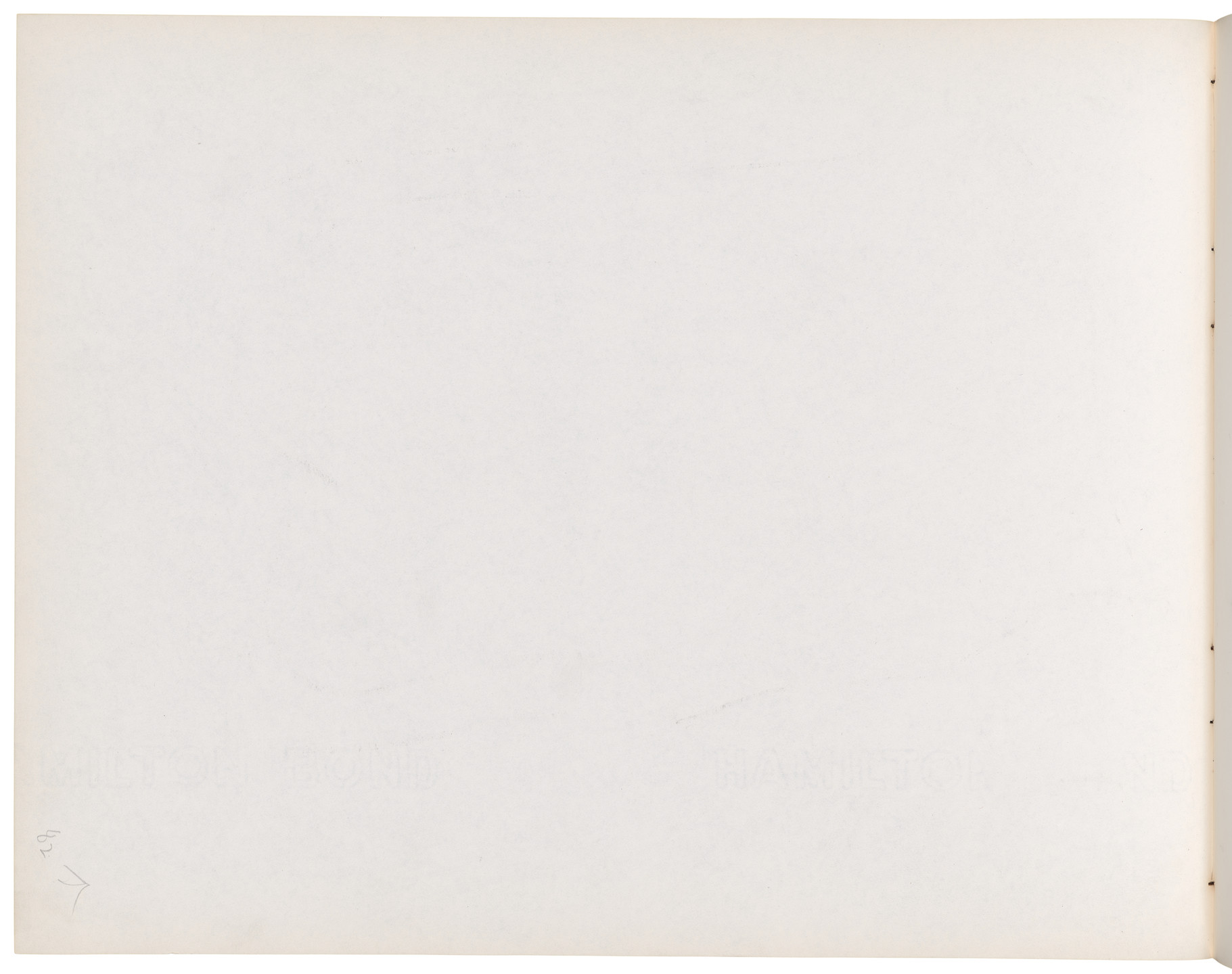 Ellsworth Kelly. Sketchbook #40, New York City. 1959-60