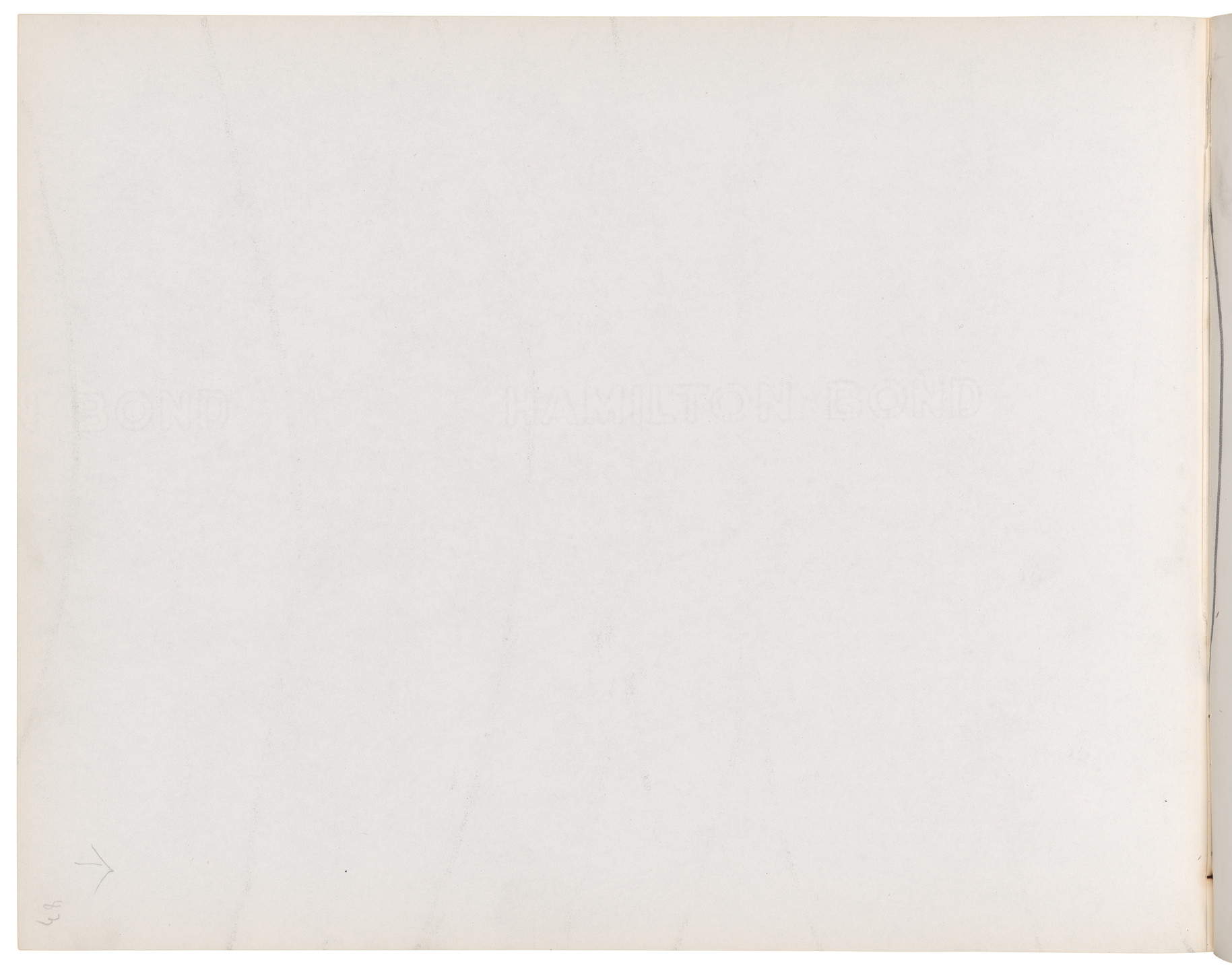 Ellsworth Kelly. Sketchbook #40, New York City. 1959-60