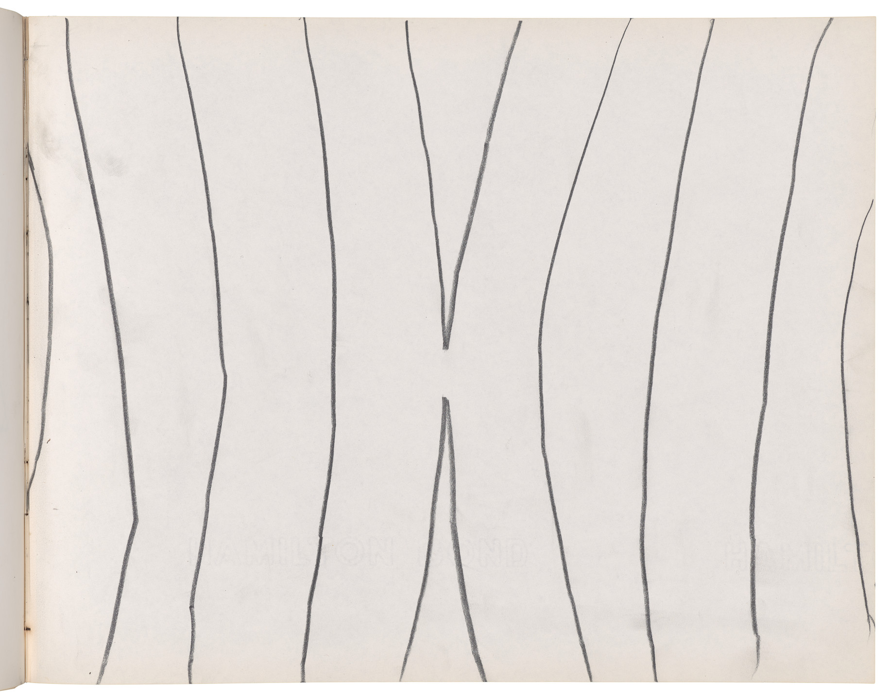 Ellsworth Kelly. Sketchbook #40, New York City. 1959-60