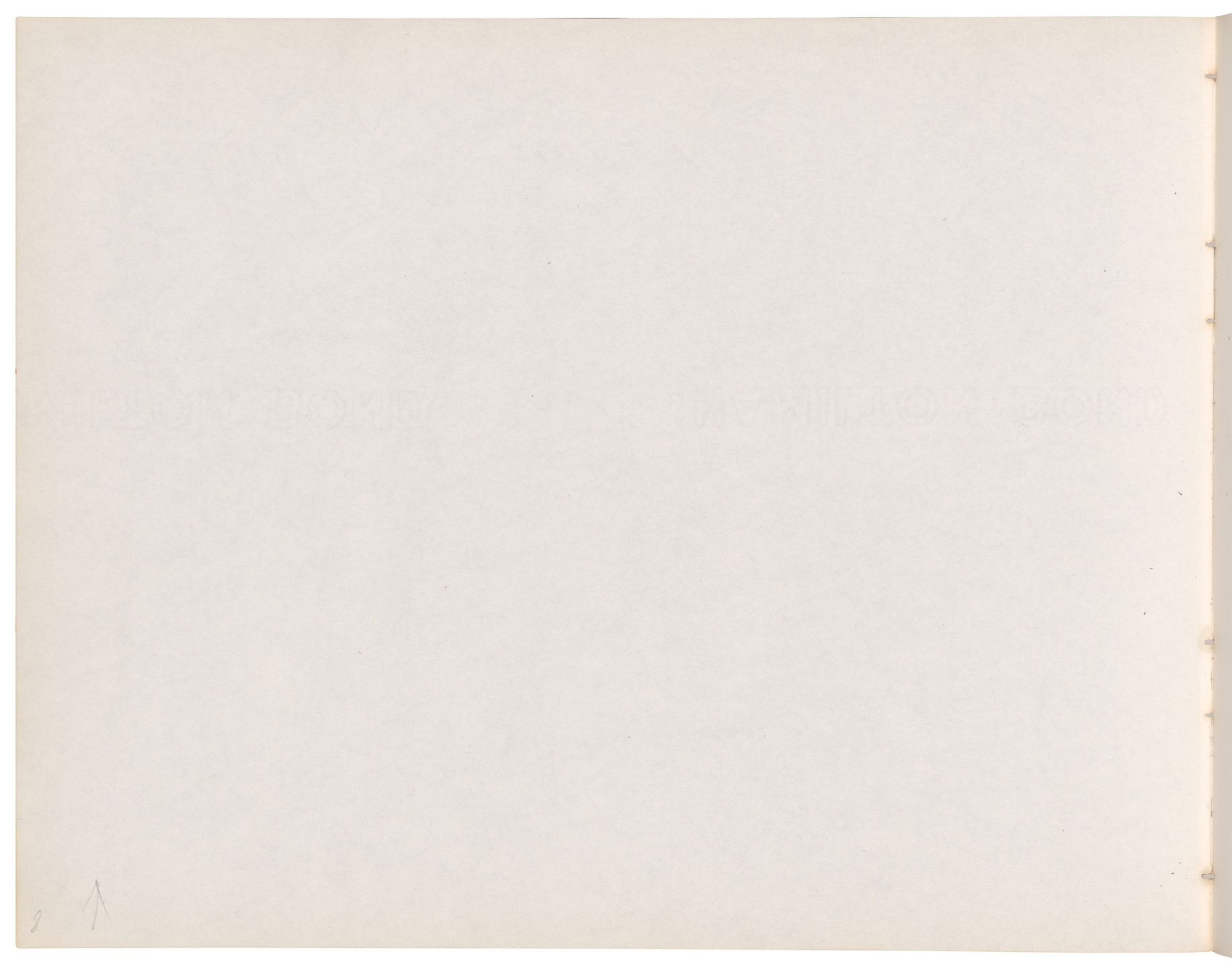 Ellsworth Kelly. Sketchbook #40, New York City. 1959-60