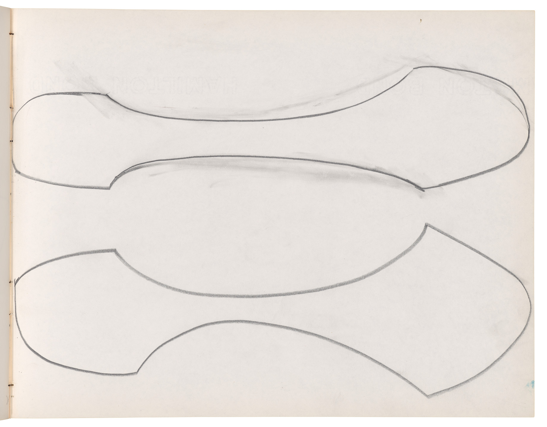 Ellsworth Kelly. Sketchbook #40, New York City. 1959-60