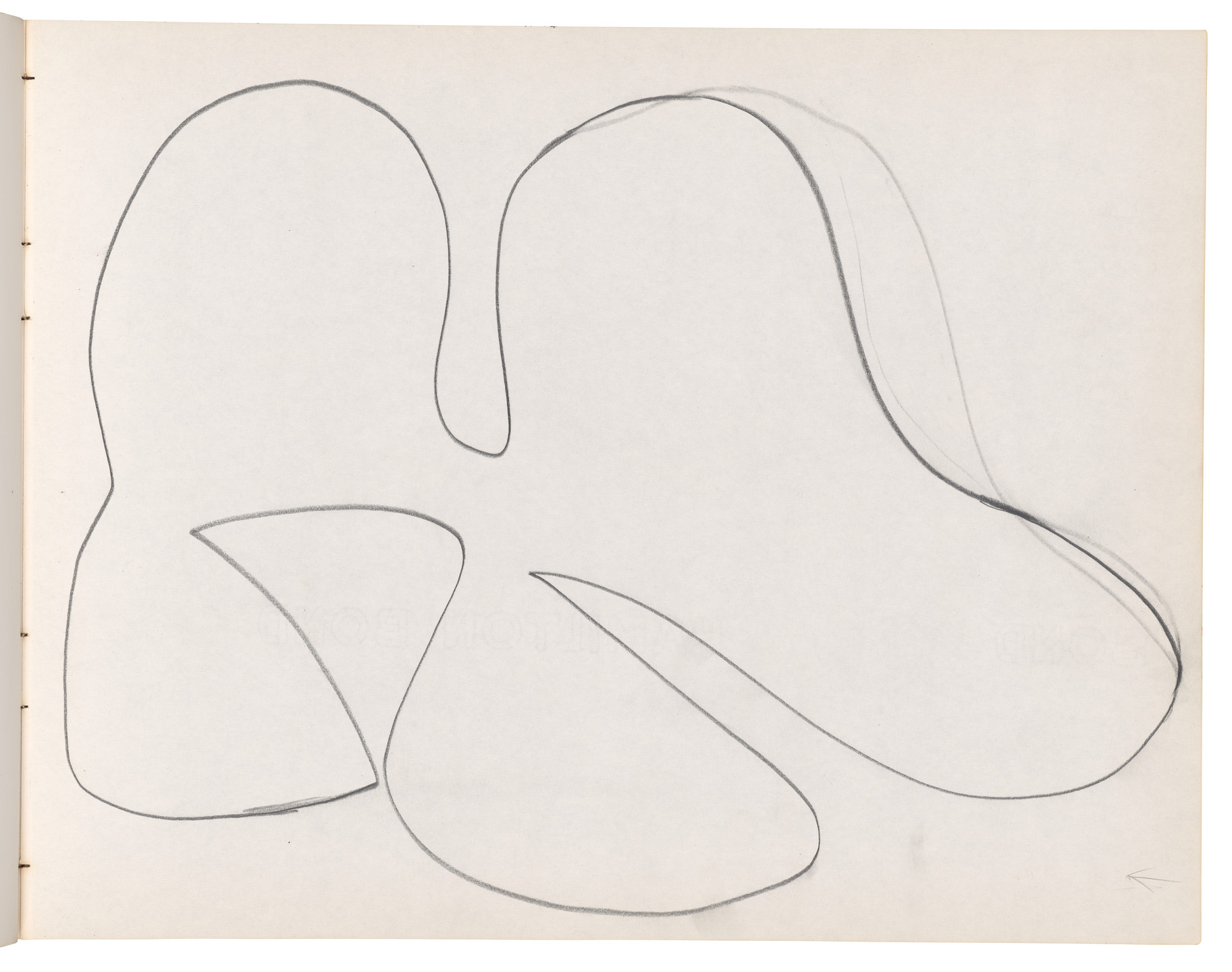 Ellsworth Kelly. Sketchbook #40, New York City. 1959-60