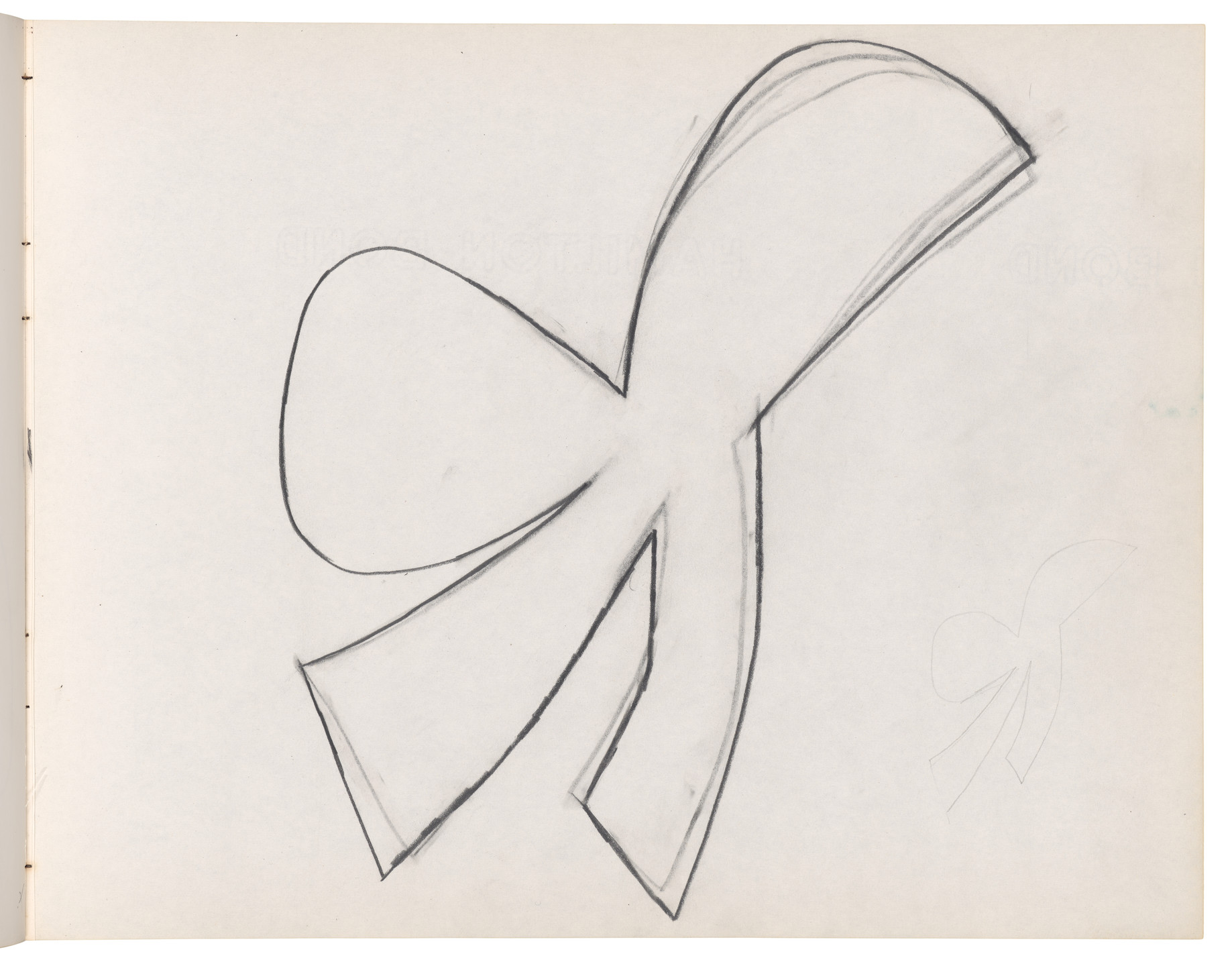 Ellsworth Kelly. Sketchbook #40, New York City. 1959-60