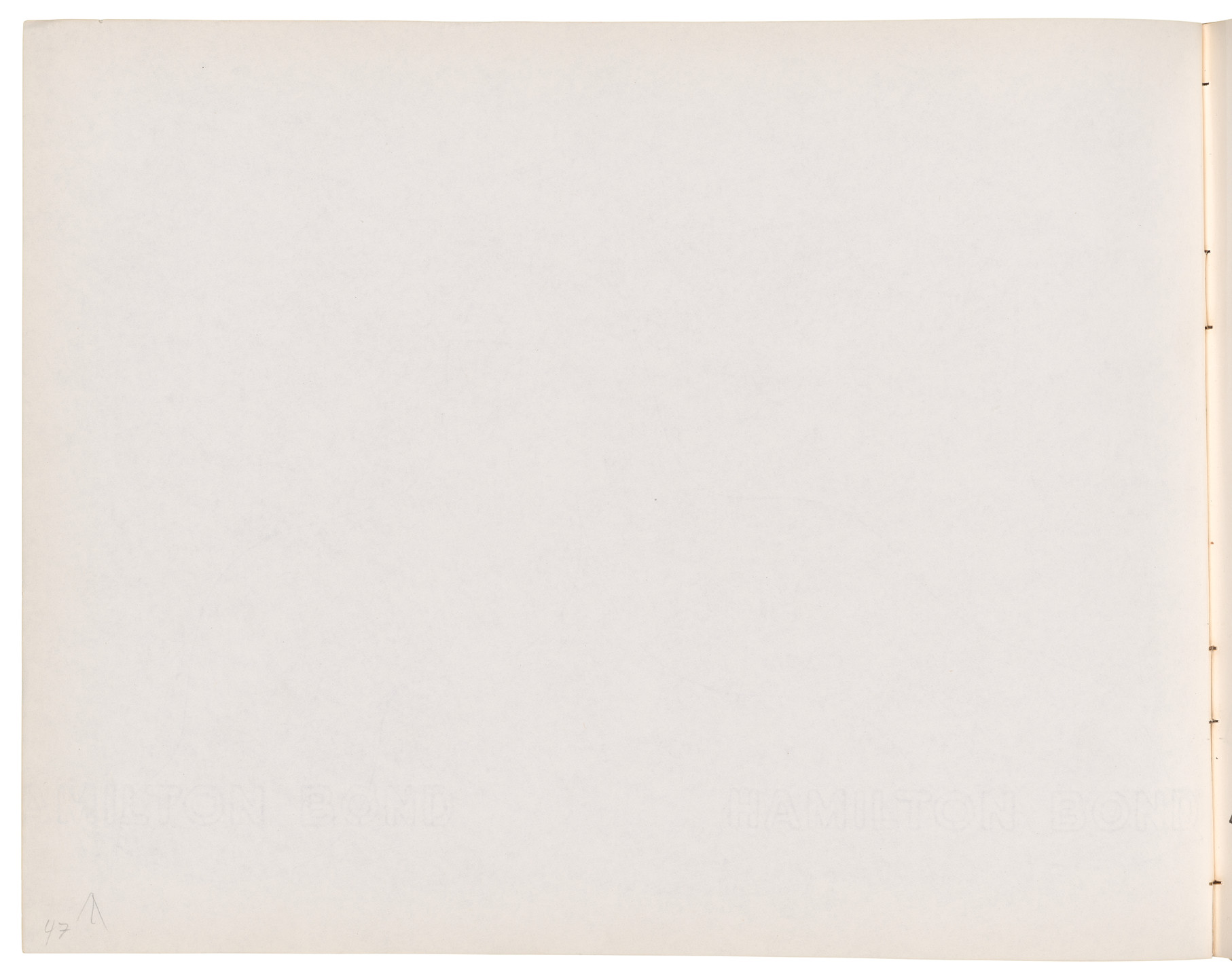 Ellsworth Kelly. Sketchbook #40, New York City. 1959-60