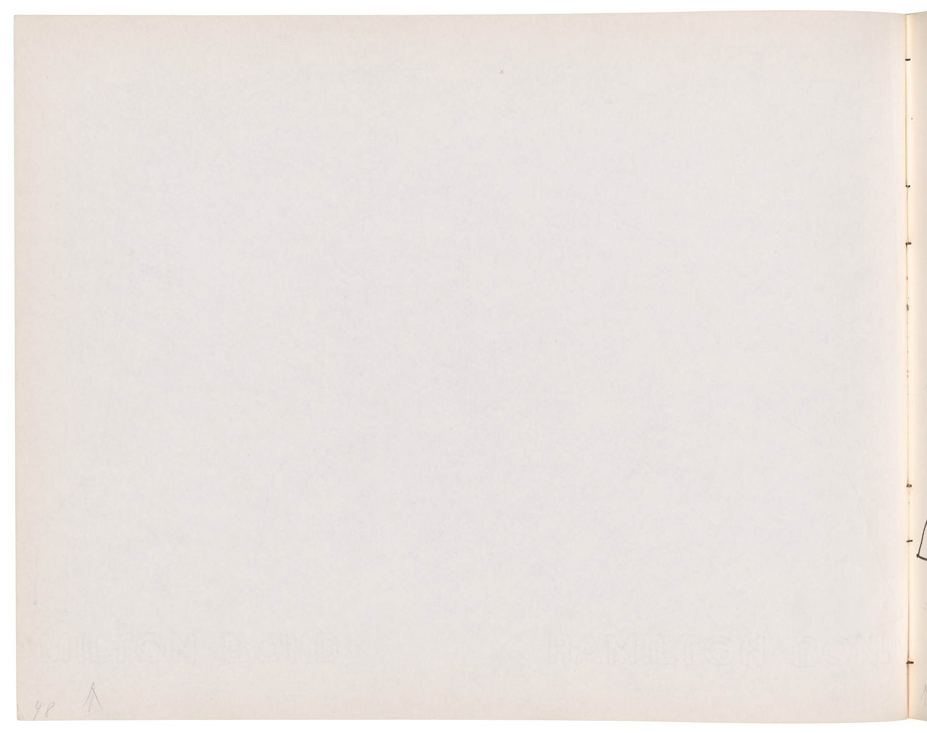 Ellsworth Kelly. Sketchbook #40, New York City. 1959-60