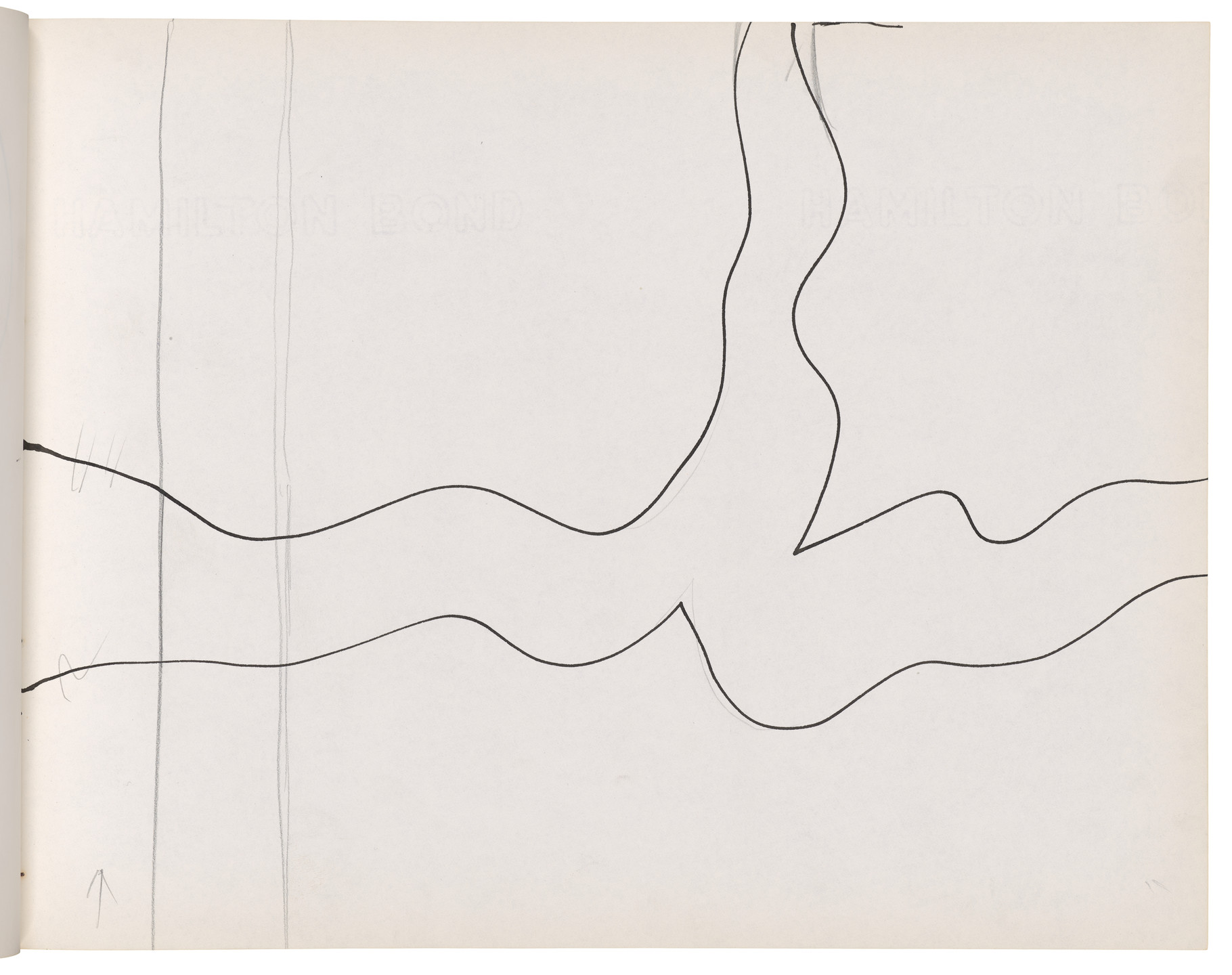 Ellsworth Kelly. Sketchbook #40, New York City. 1959-60