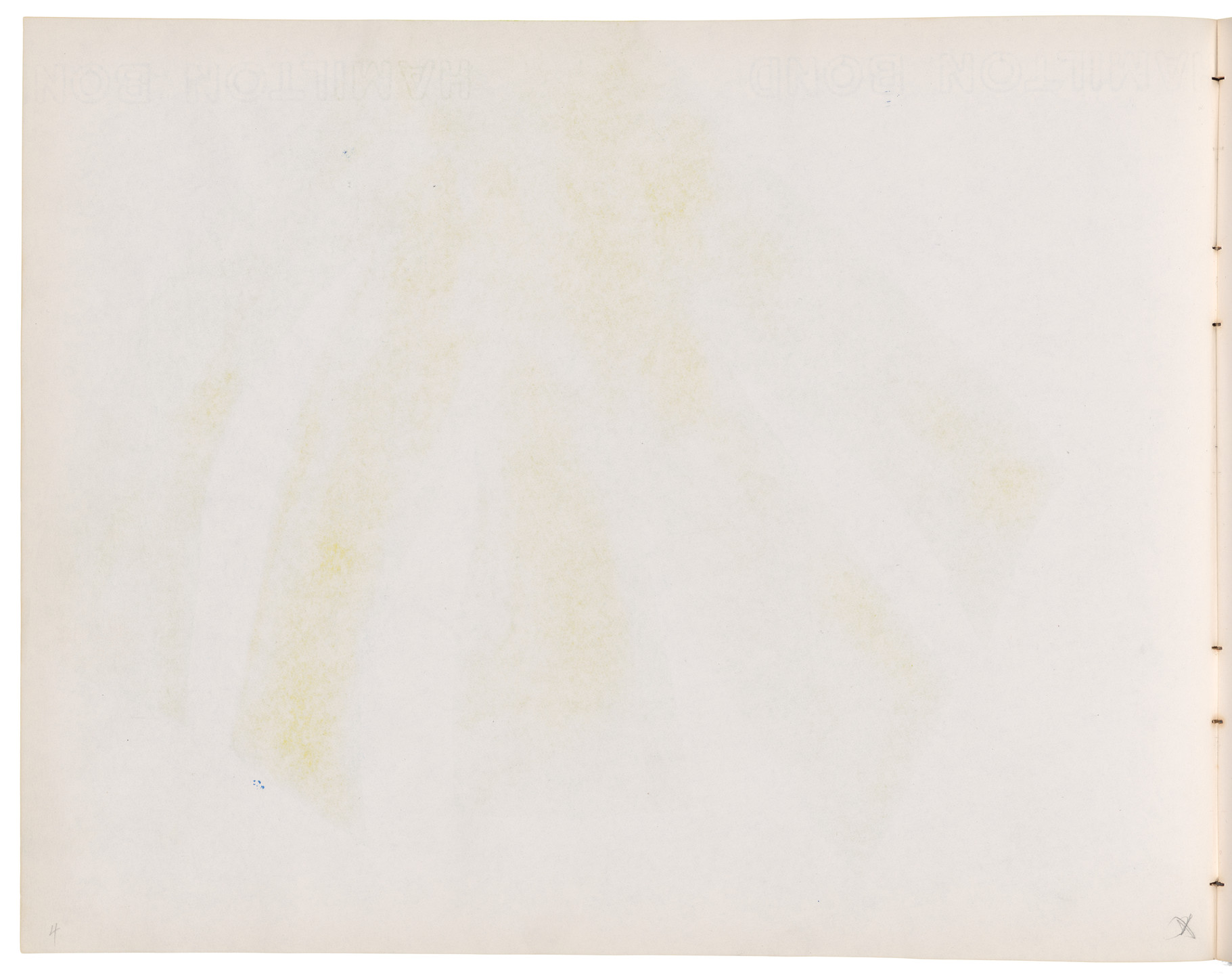 Ellsworth Kelly. Sketchbook #40, New York City. 1959-60