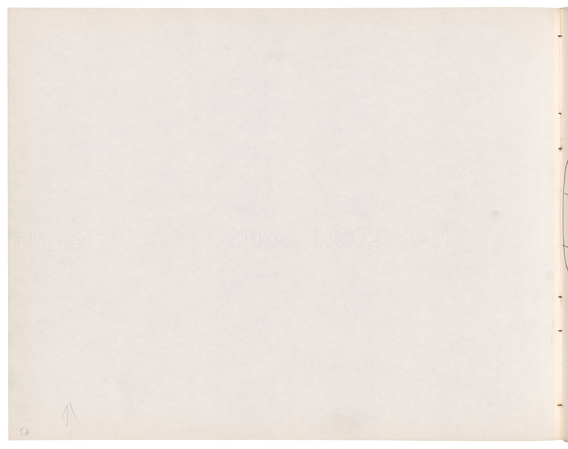 Ellsworth Kelly. Sketchbook #40, New York City. 1959-60