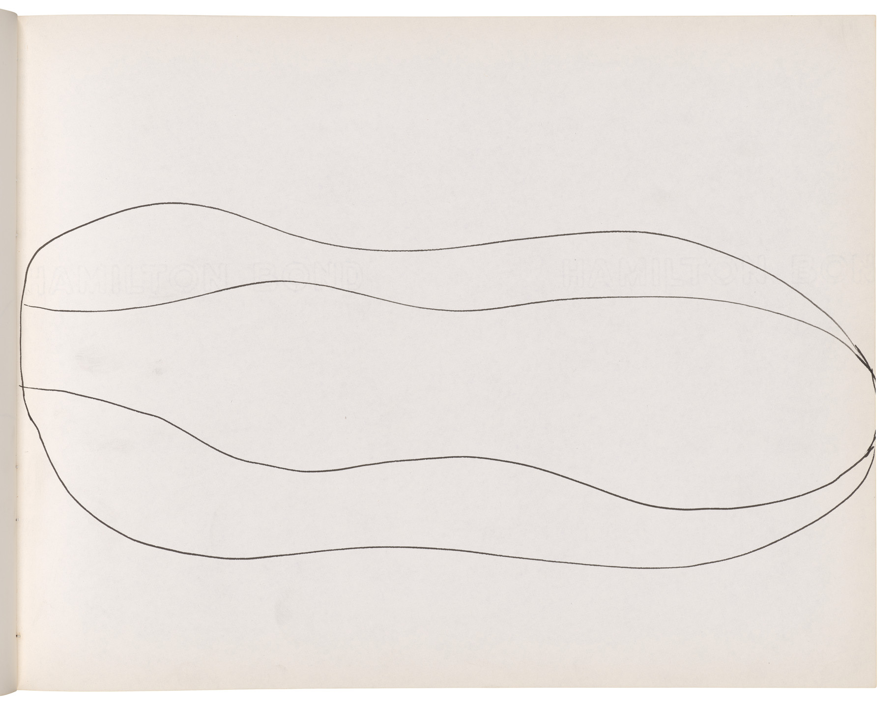 Ellsworth Kelly. Sketchbook #40, New York City. 1959-60