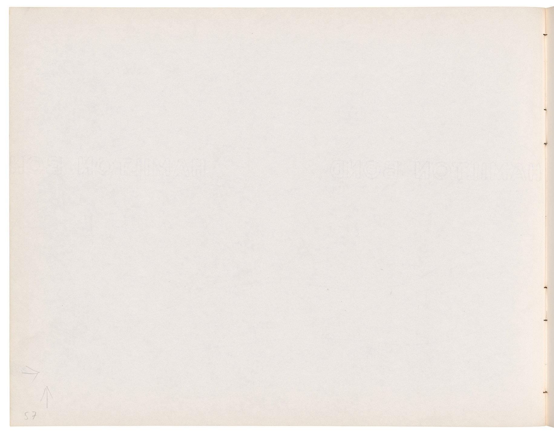 Ellsworth Kelly. Sketchbook #40, New York City. 1959-60