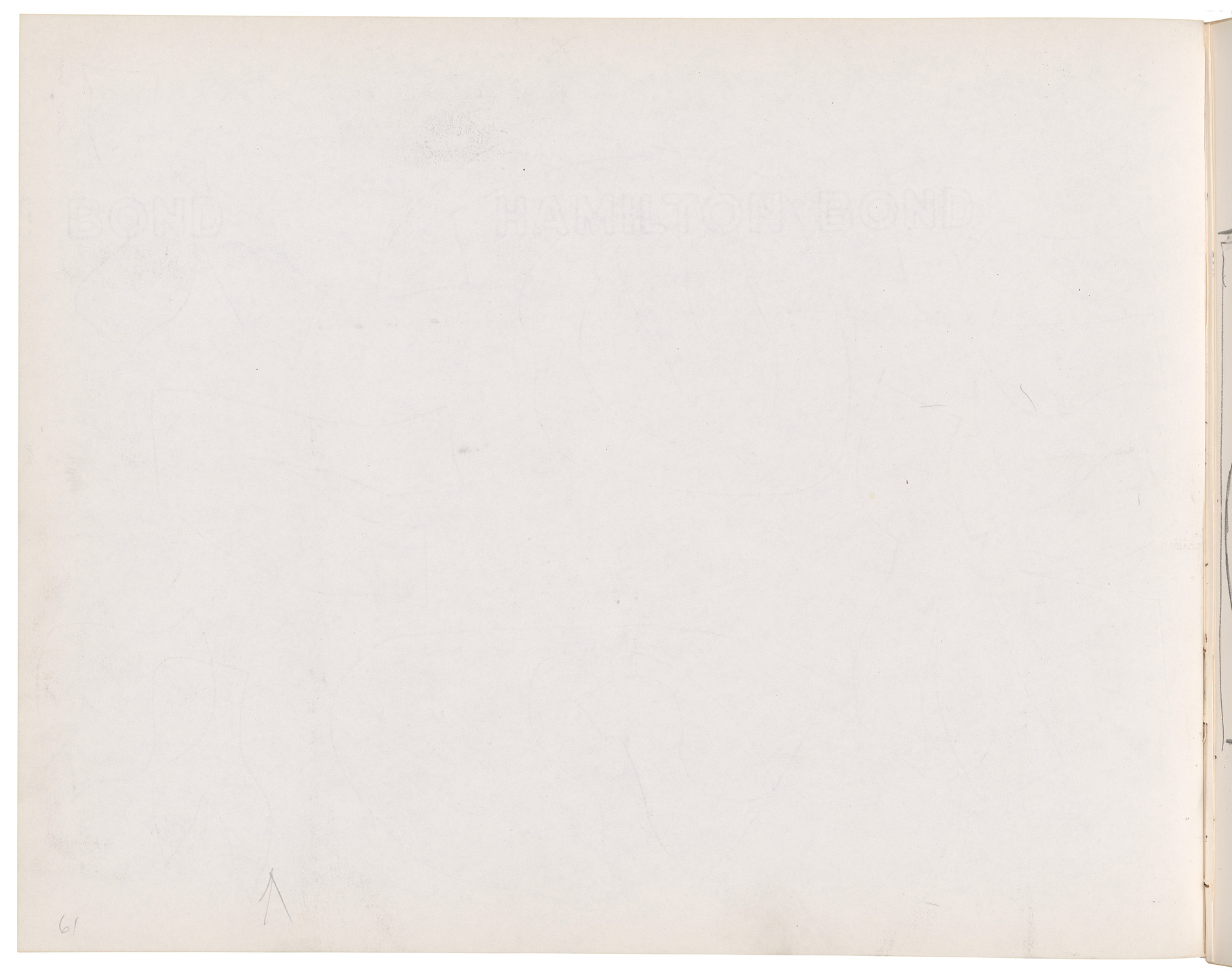 Ellsworth Kelly. Sketchbook #40, New York City. 1959-60