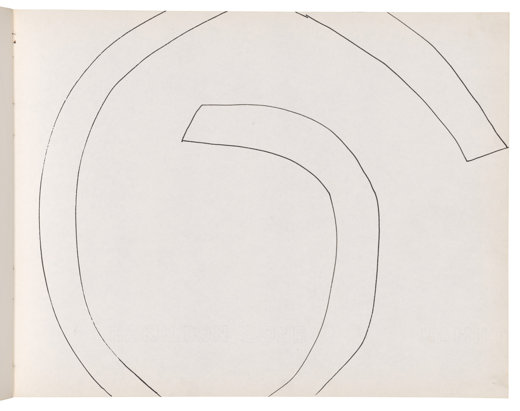 Ellsworth Kelly. Sketchbook #40, New York City. 1959-60