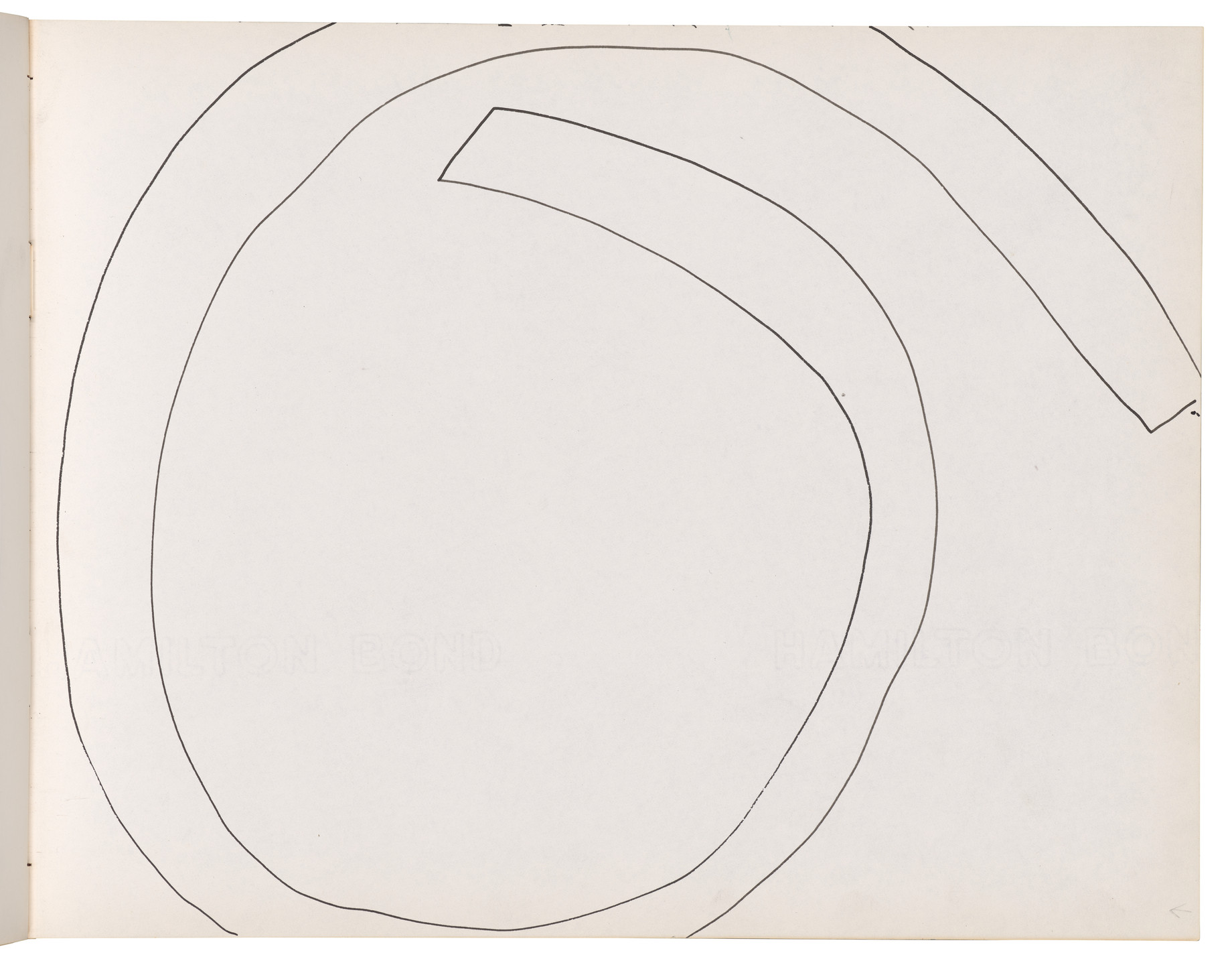 Ellsworth Kelly. Sketchbook #40, New York City. 1959-60