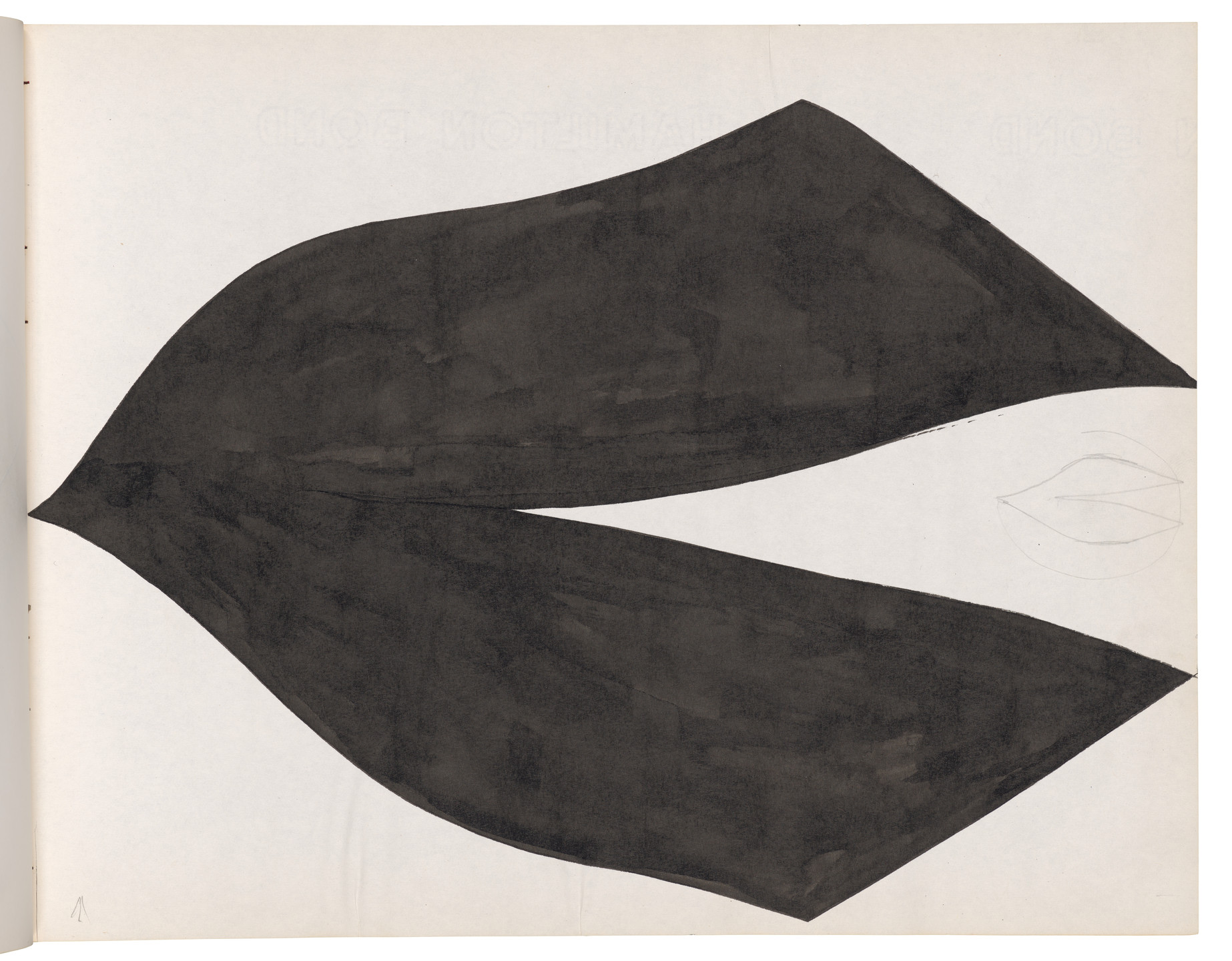 Ellsworth Kelly. Sketchbook #40, New York City. 1959-60