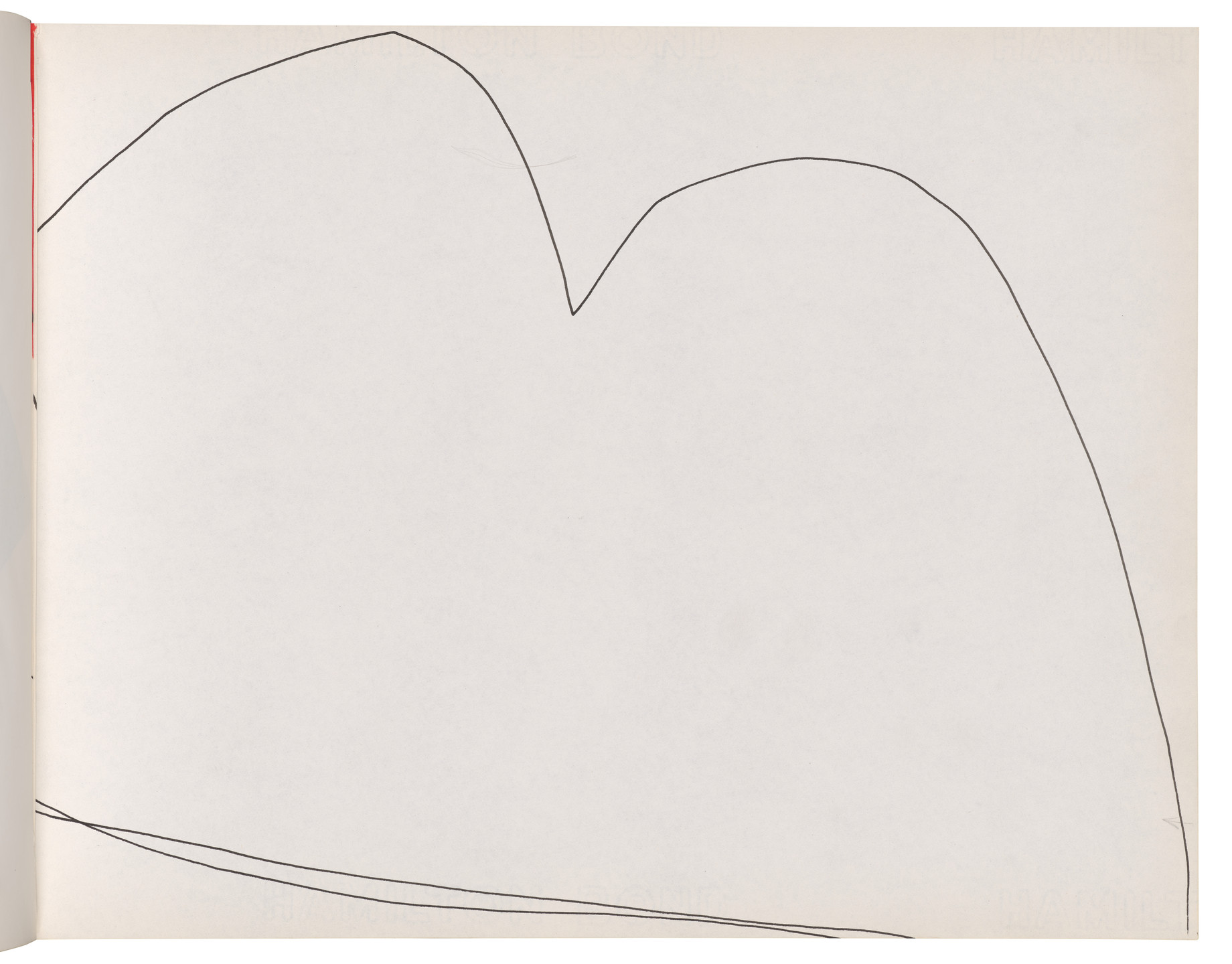 Ellsworth Kelly. Sketchbook #40, New York City. 1959-60
