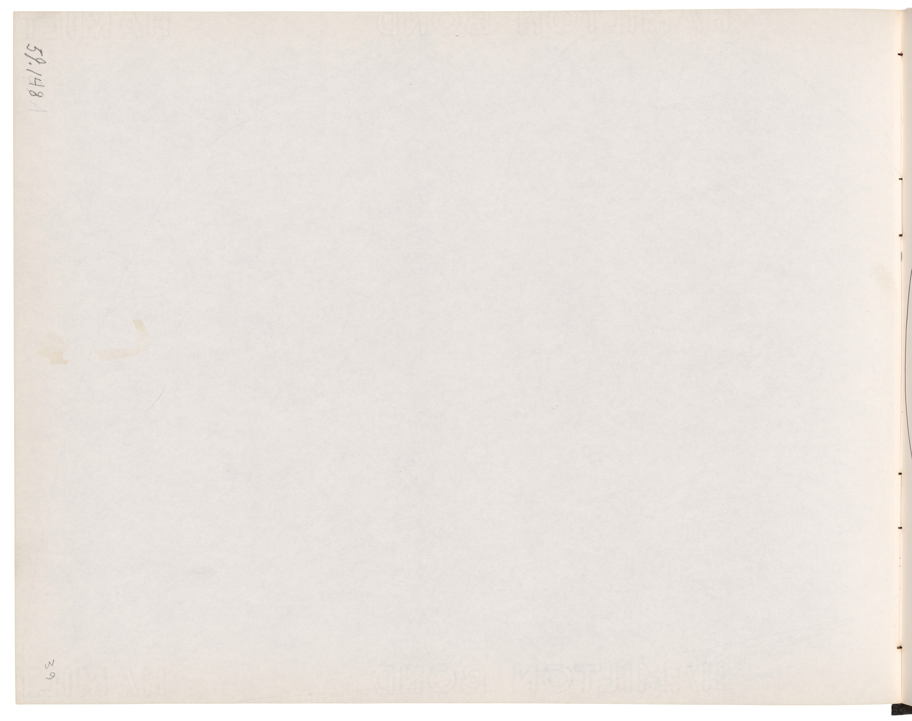 Ellsworth Kelly. Sketchbook #40, New York City. 1959-60