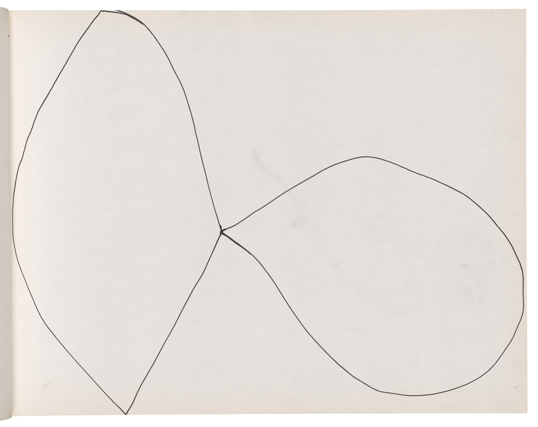 Ellsworth Kelly. Sketchbook #40, New York City. 1959-60