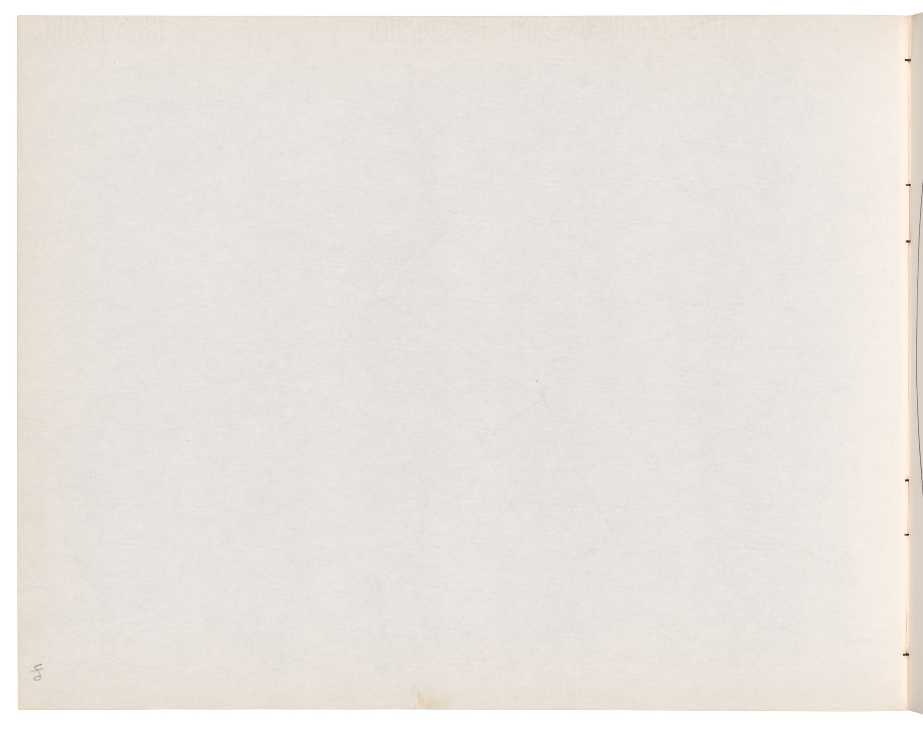 Ellsworth Kelly. Sketchbook #40, New York City. 1959-60